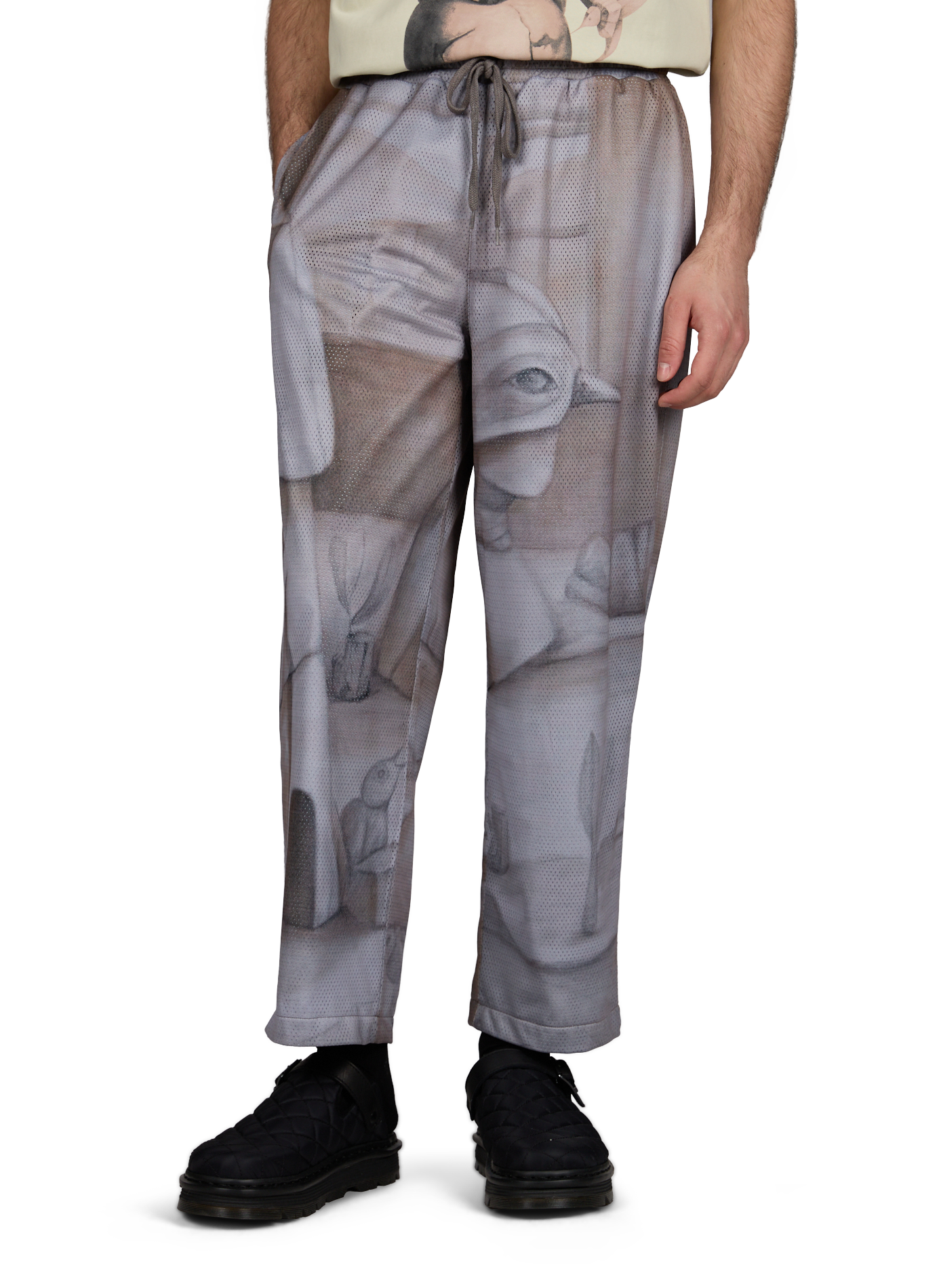 Printed loose-fit trousers PAS UNE MARQUE Multicolour