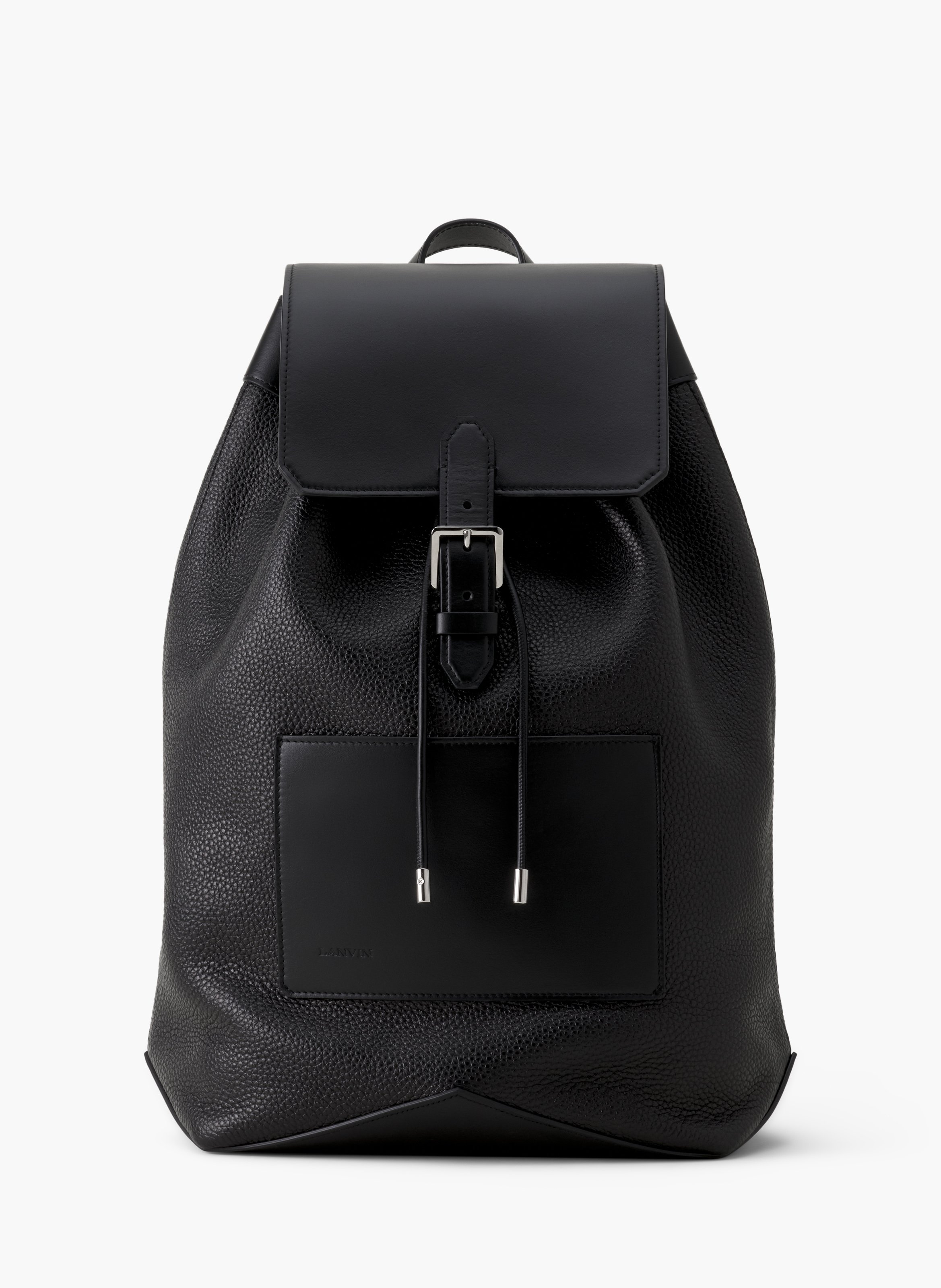 Sac à dos catch by lanvin en cuir LANVIN Noir