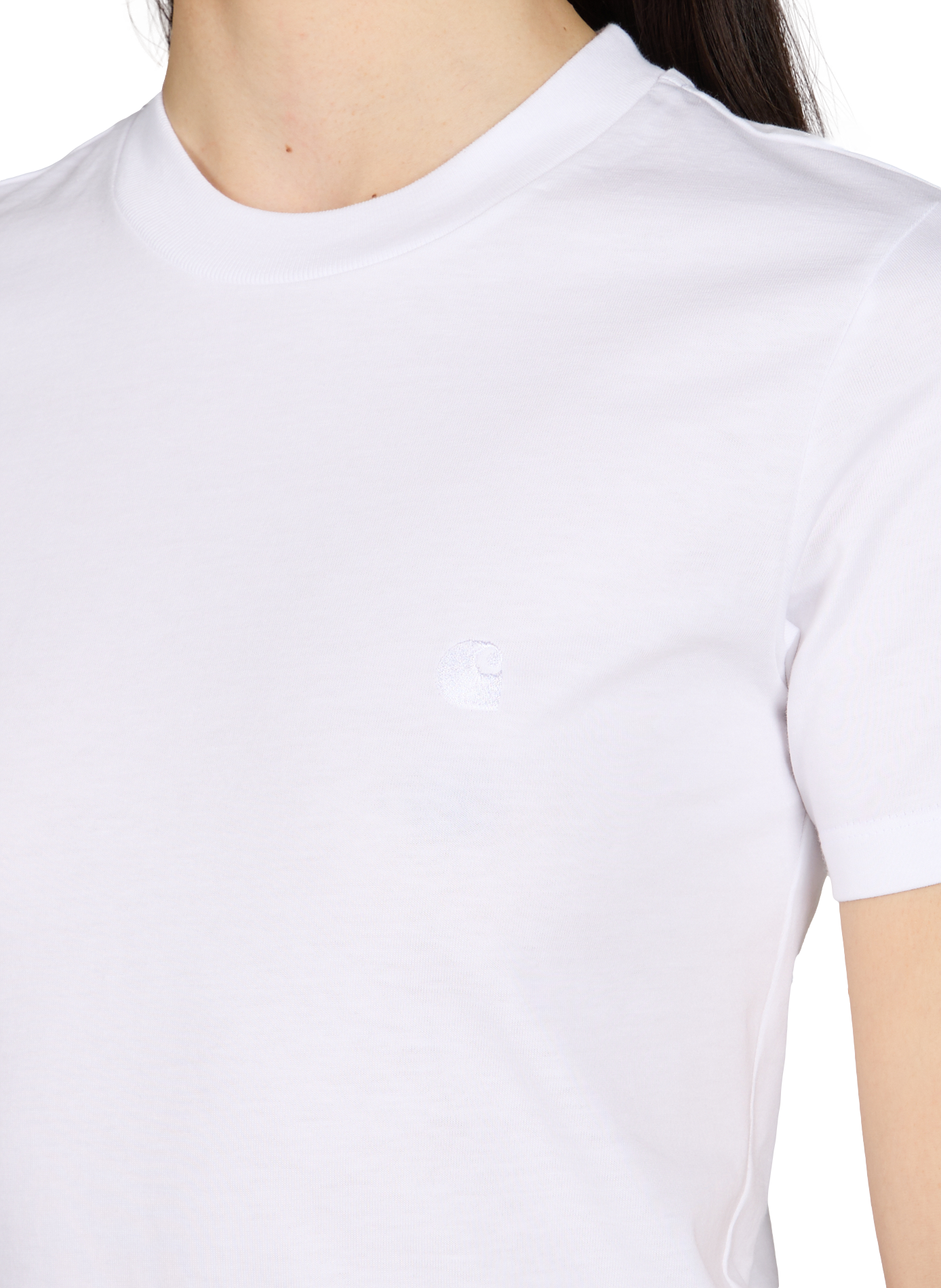 T-shirt W' S/S Luca in cotton CARHARTT WIP White