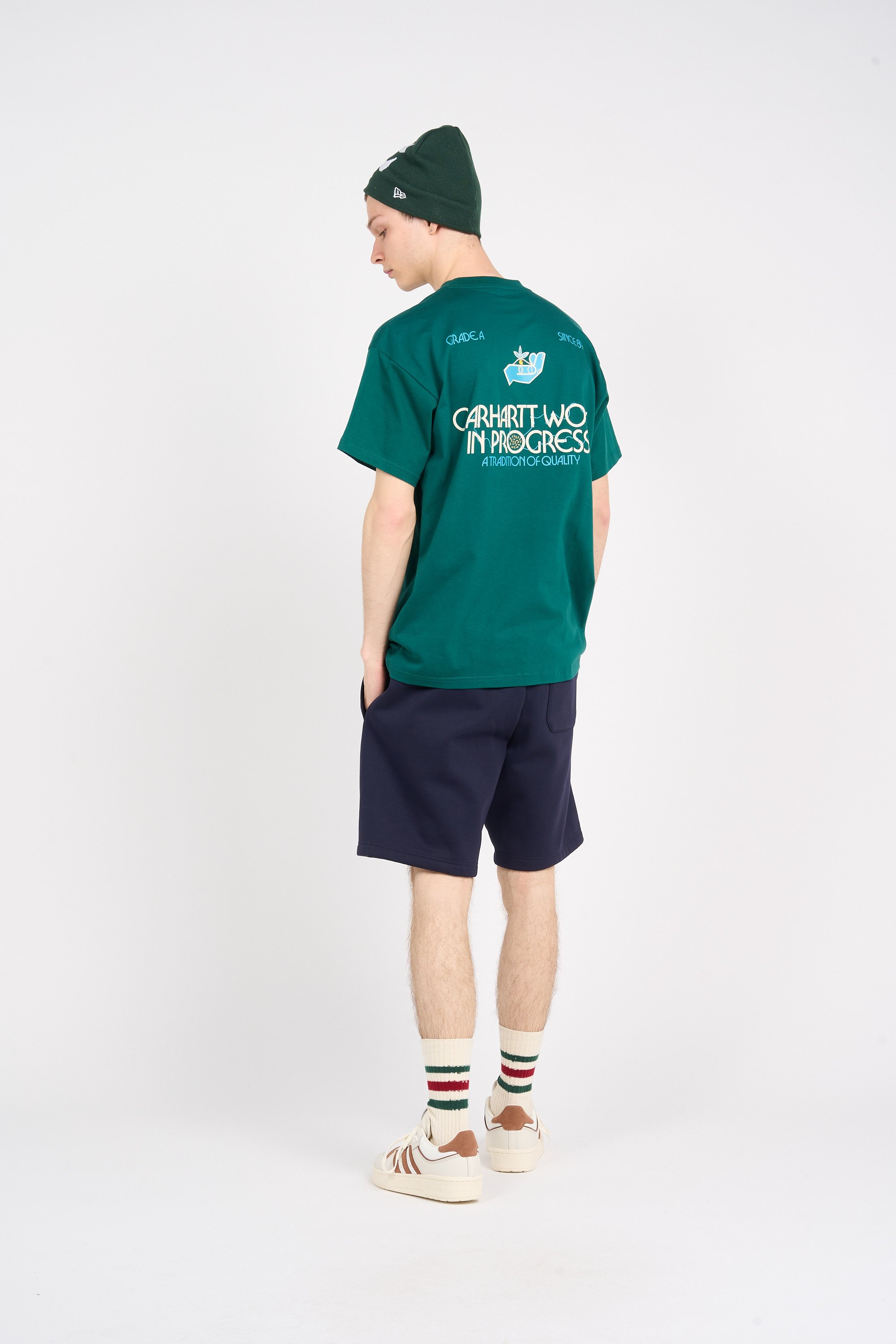 Short chase sweat CARHARTT WIP Bleu