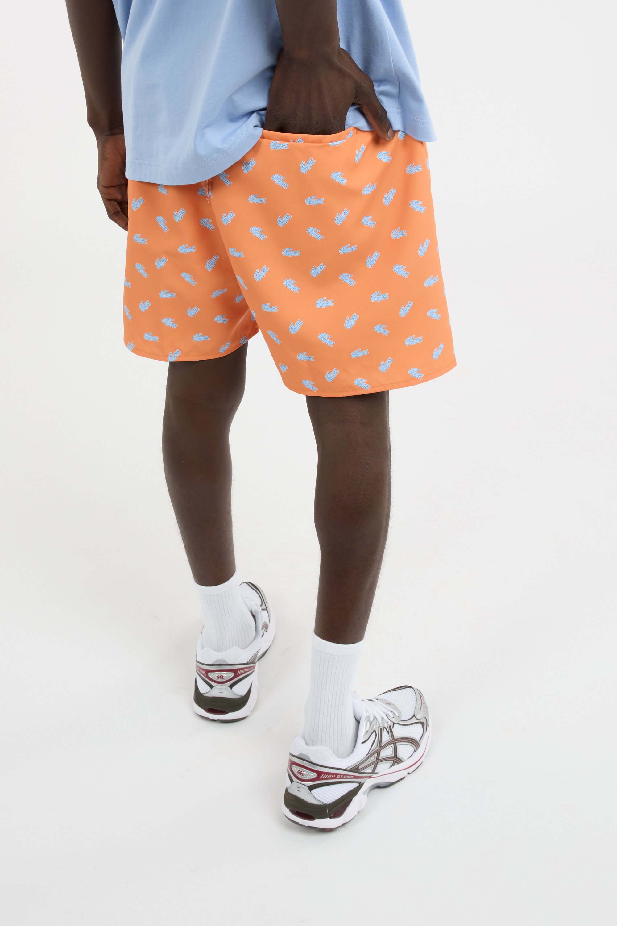 Short de bain maillot de bain LACOSTE Orange