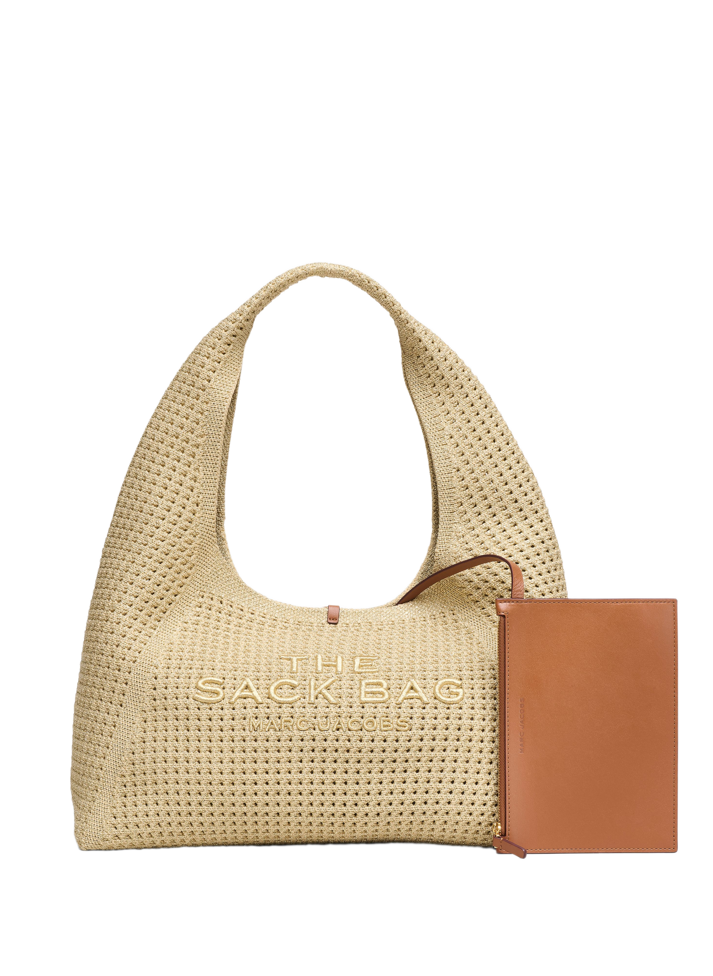 Tas The Crochet Sack MARC JACOBS Wit