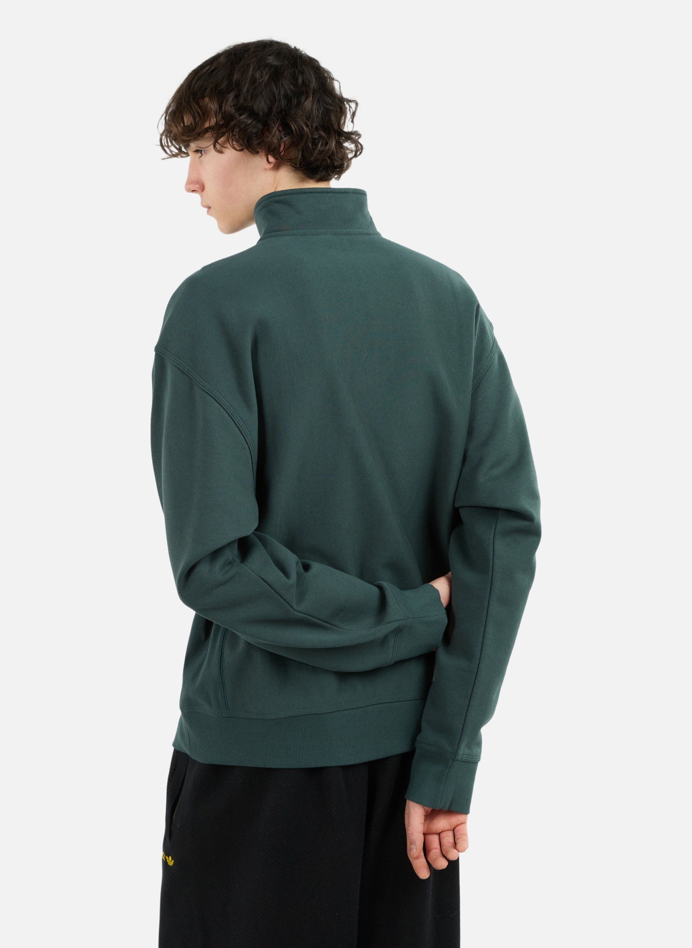 Sweat zippé half zip american script CARHARTT WIP Vert