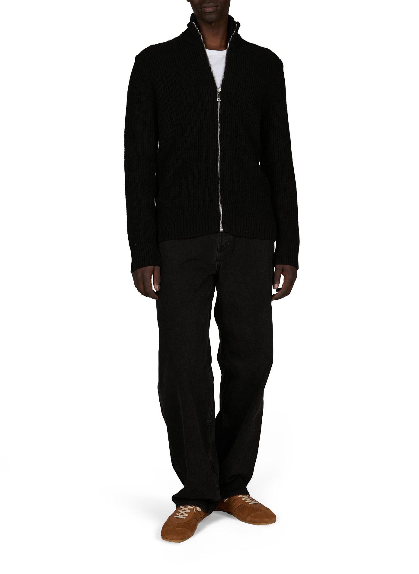 Gefil knitted cardigan AU PRINTEMPS PARIS Black