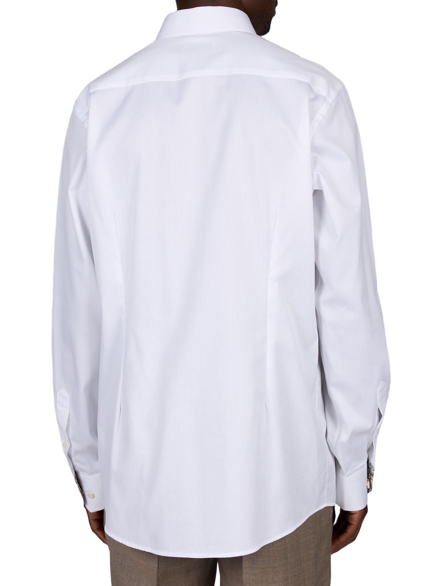 Slim-fit cotton shirt ETON White