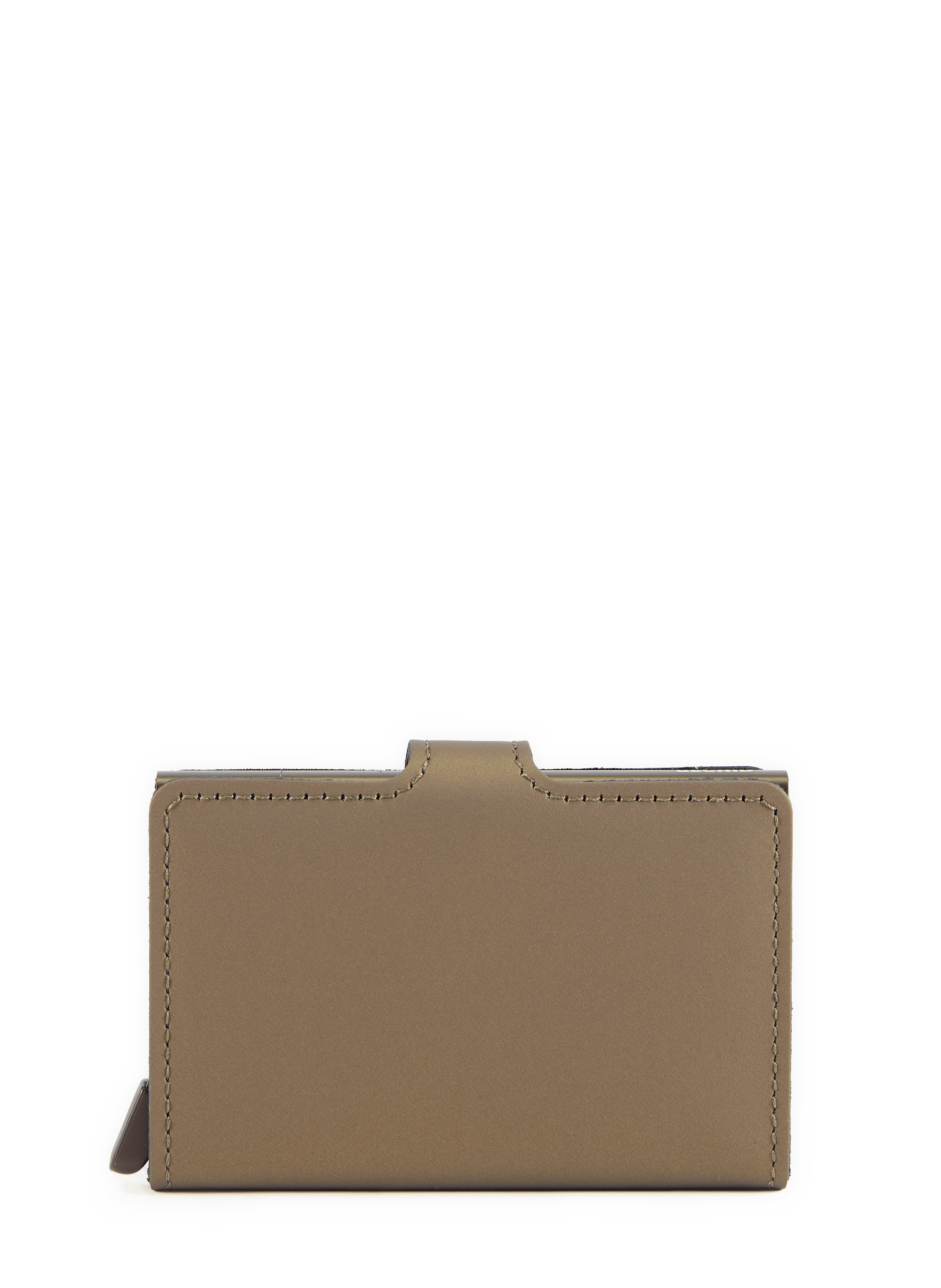 Porte-cartes en cuir mélangé SECRID Doré