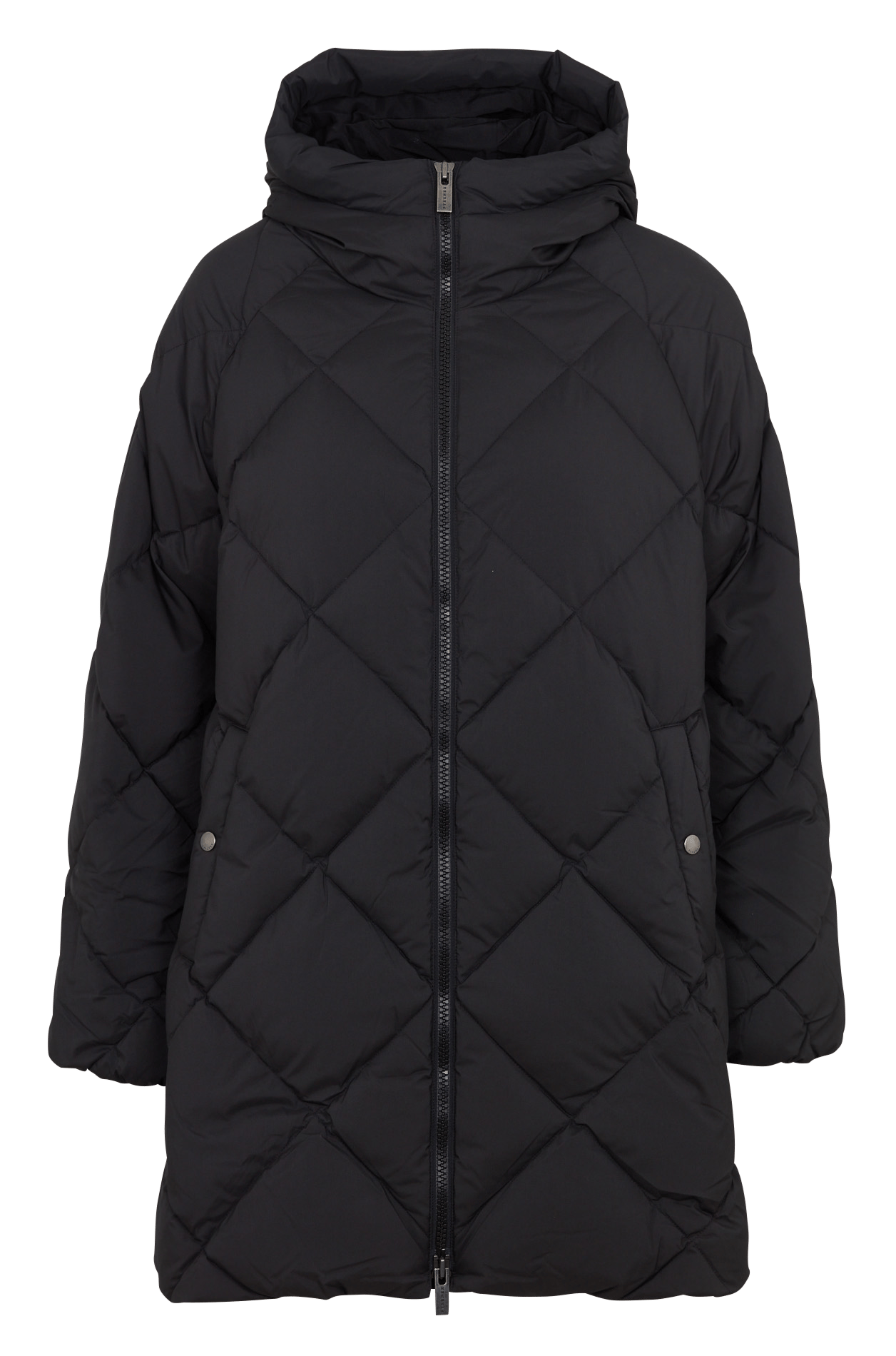Gewatteerde parka met capuchon Adele. PYRENEX Zwart