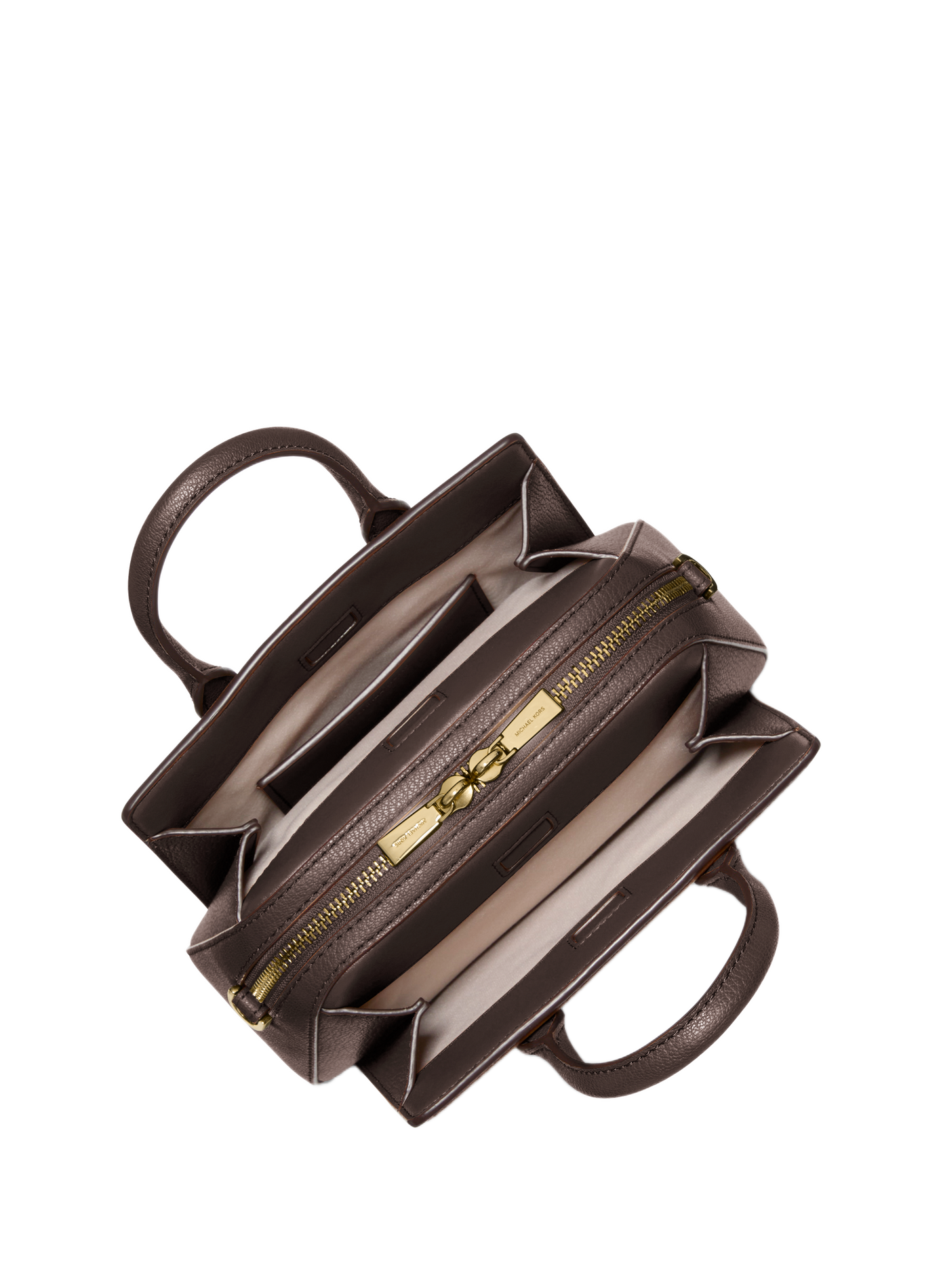 Umhängetasche aus Leder MICHAEL KORS Braun