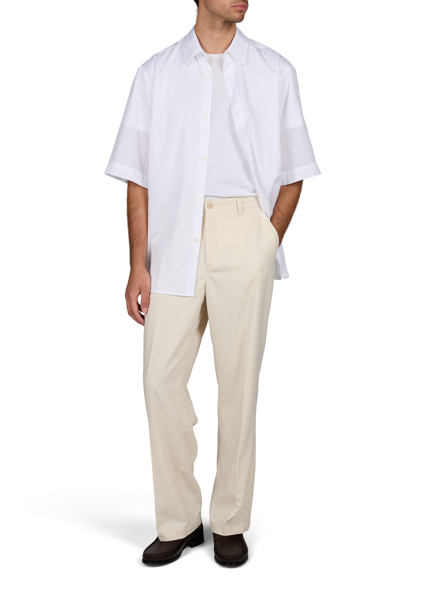 Leder-Mokassins HACKETT Braun