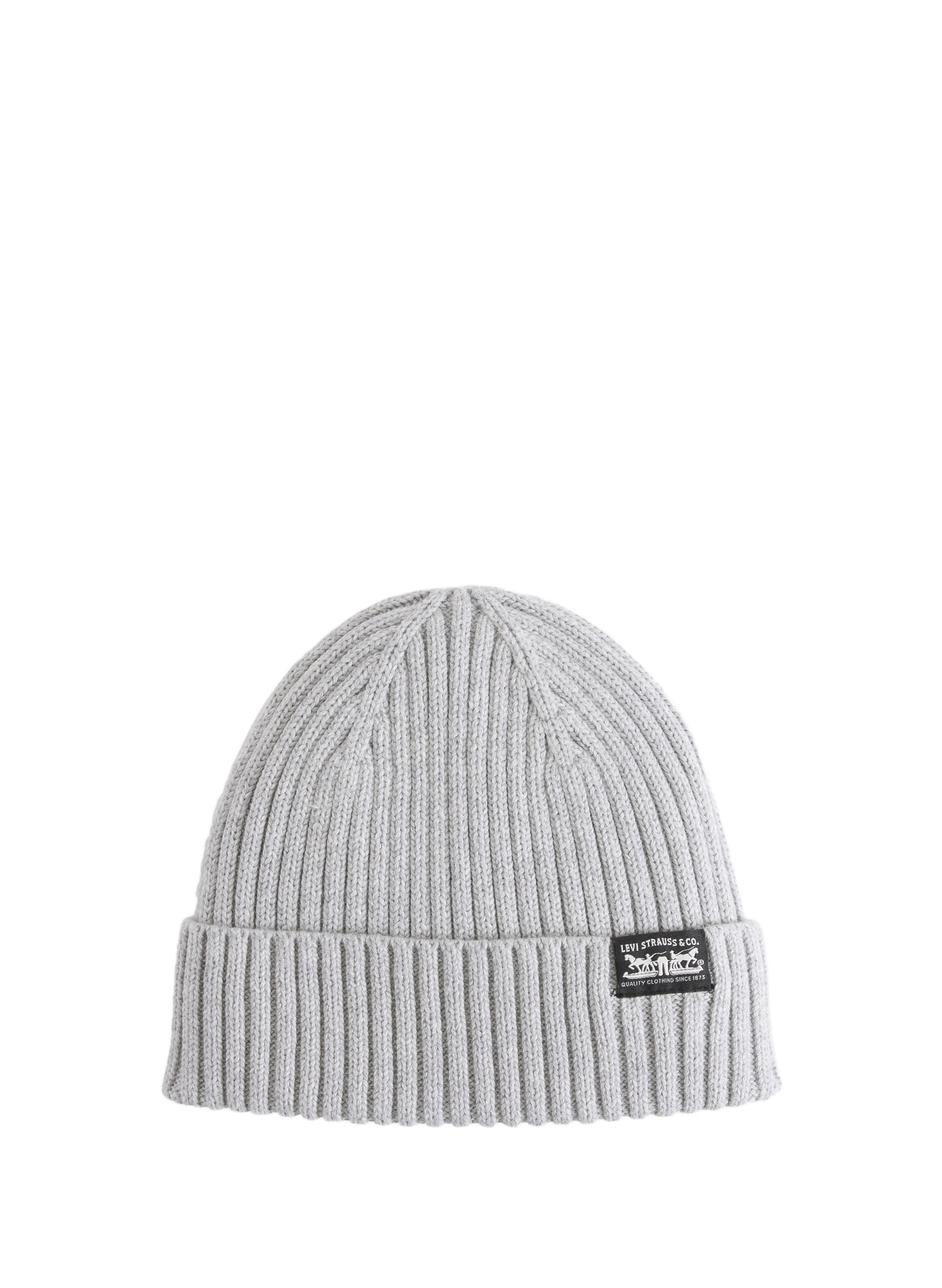 Cotton beanie LEVI'S Grey