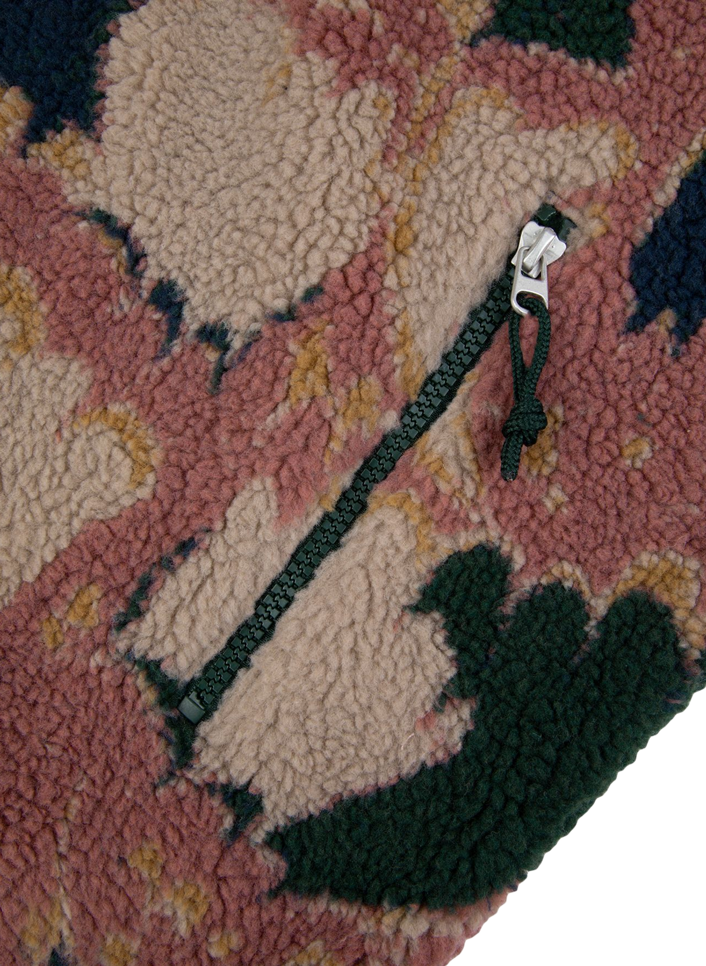 Gerade geschnittene Sherpa-Jacke Senonche FAGUO Rosa