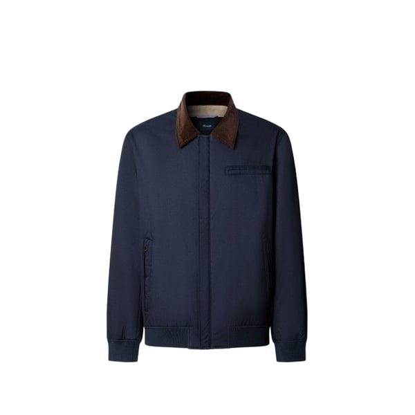 Blouson col classique en velours côtelé Blouson col classique en velours côtelé
