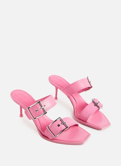 Punk leather heels ALEXANDER MCQUEEN Punk leather heels ALEXANDER MCQUEEN