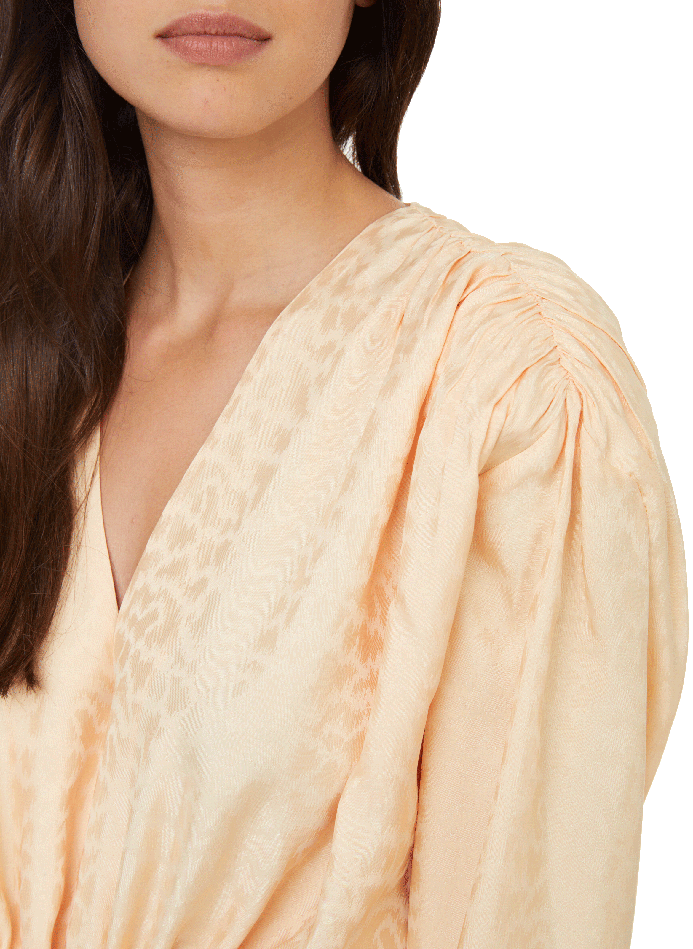 Robe Caroline en viscose  ROSEANNA Jaune