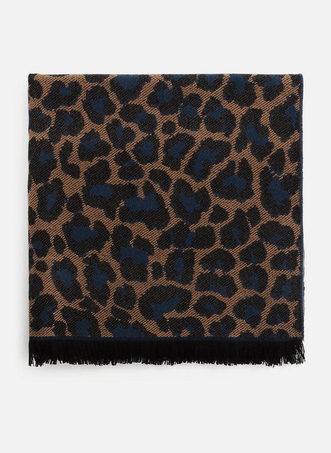 Leopard-print scarf  SAISON 1865