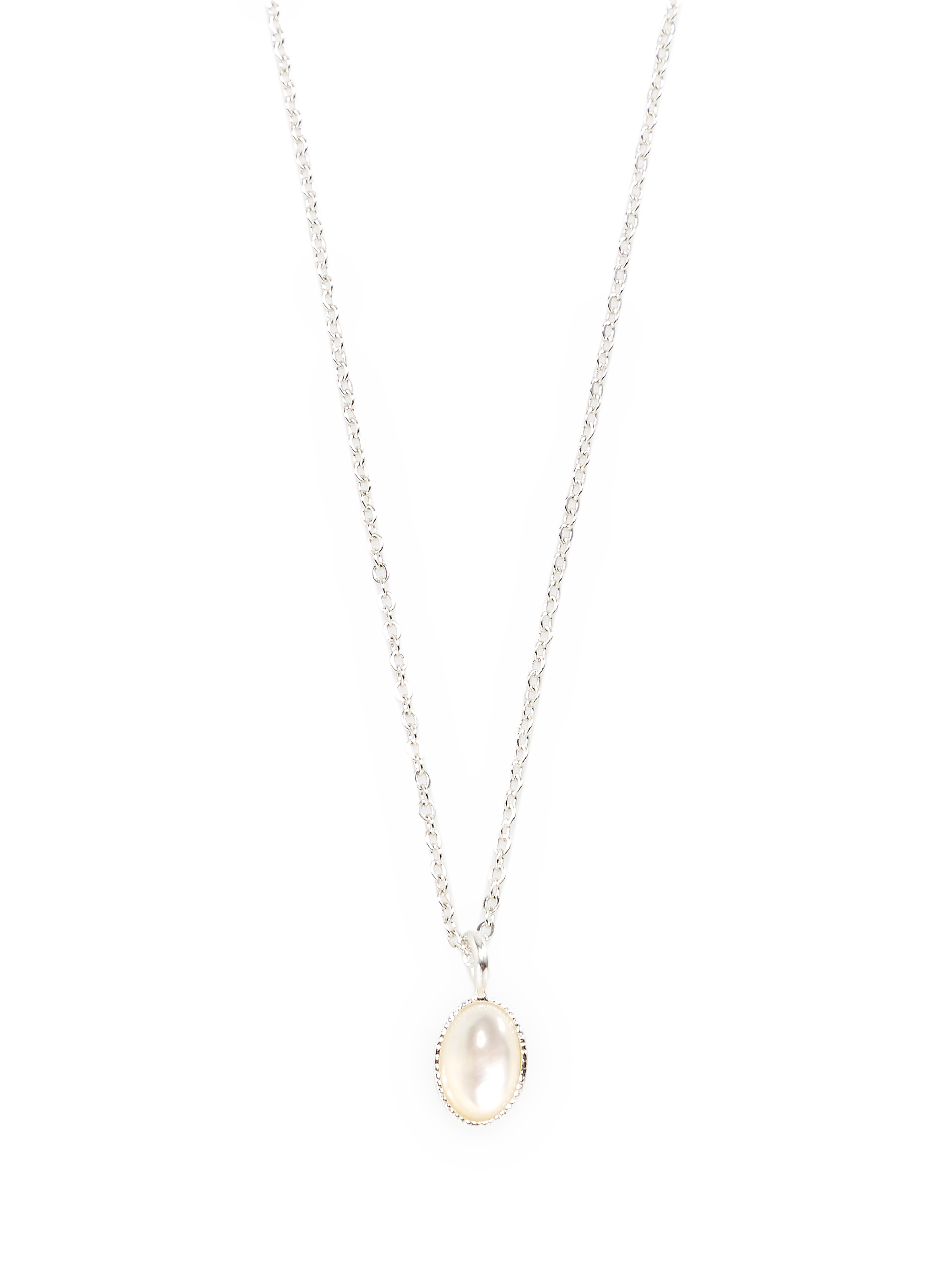 Collier à pendentif AU PRINTEMPS PARIS Argent