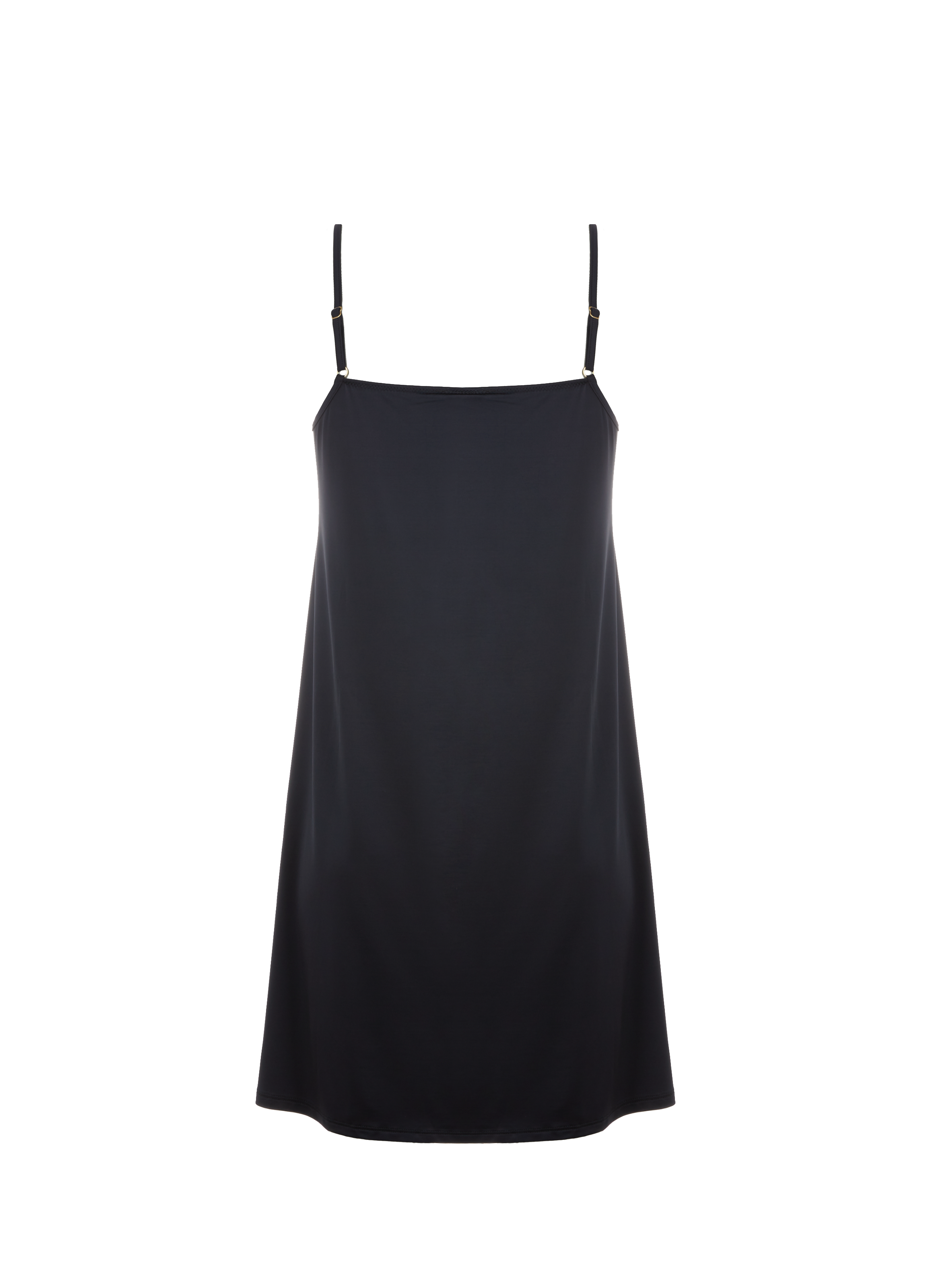 Satin nightgown HANRO Black