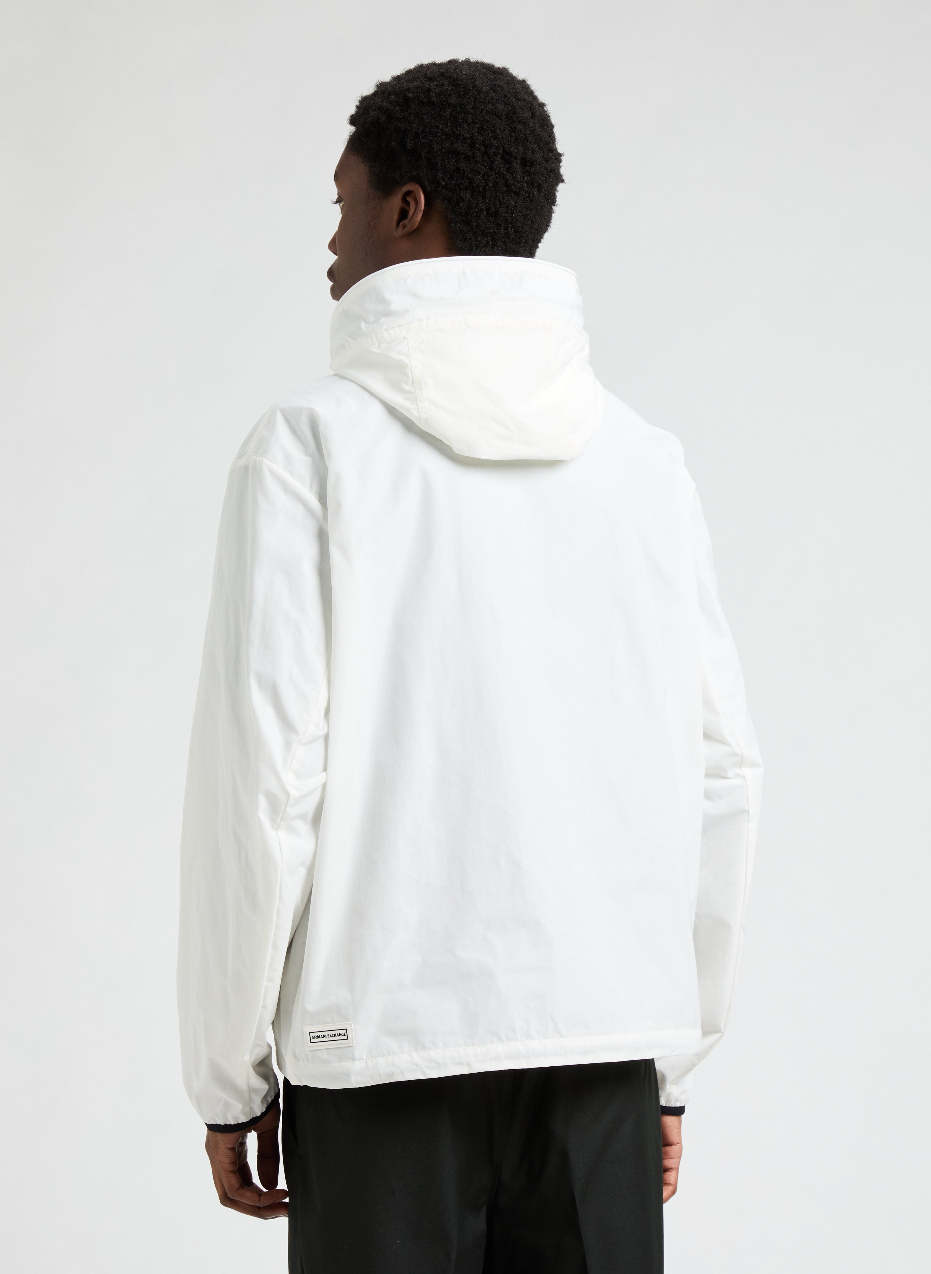 Veste coupe vent ARMANI EXCHANGE Blanc