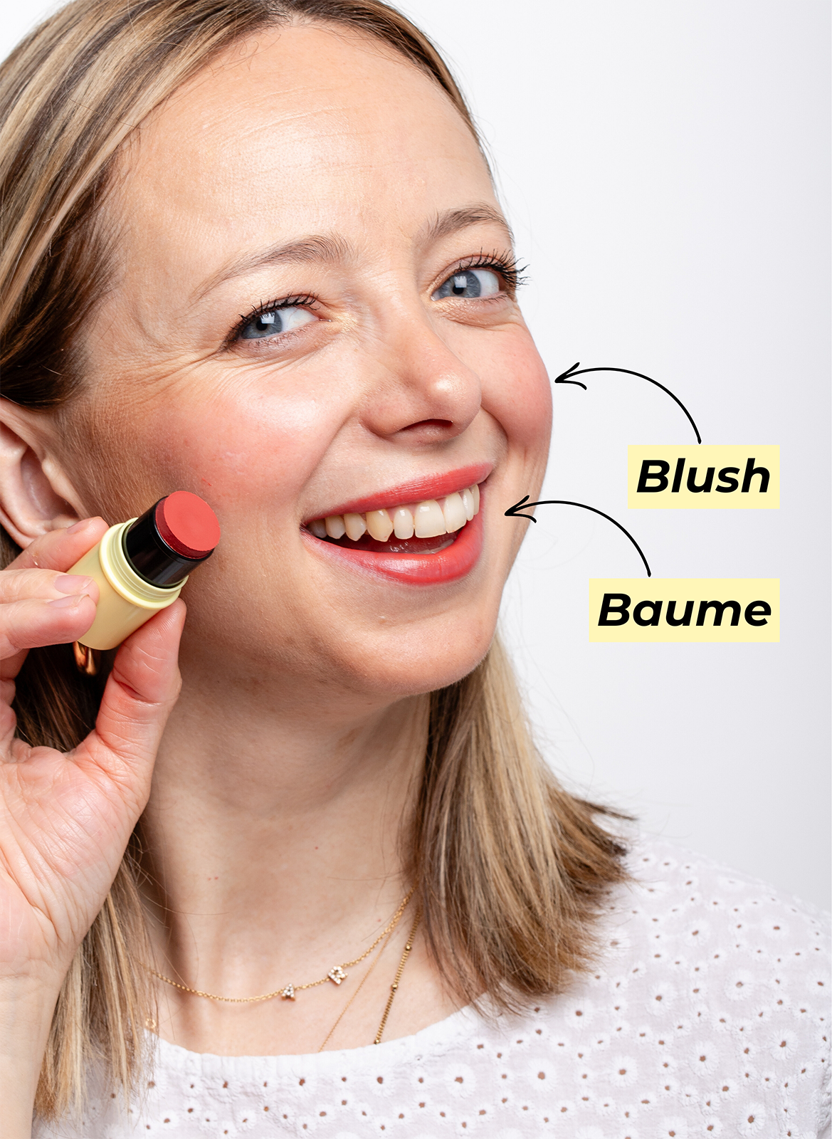 Fantastick balm and blush POMPONNE Hibiscus