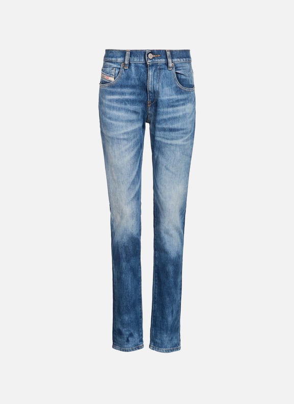 Cotton T-shirt Blue by DIESEL DIESEL Cotton T-shirt Blue