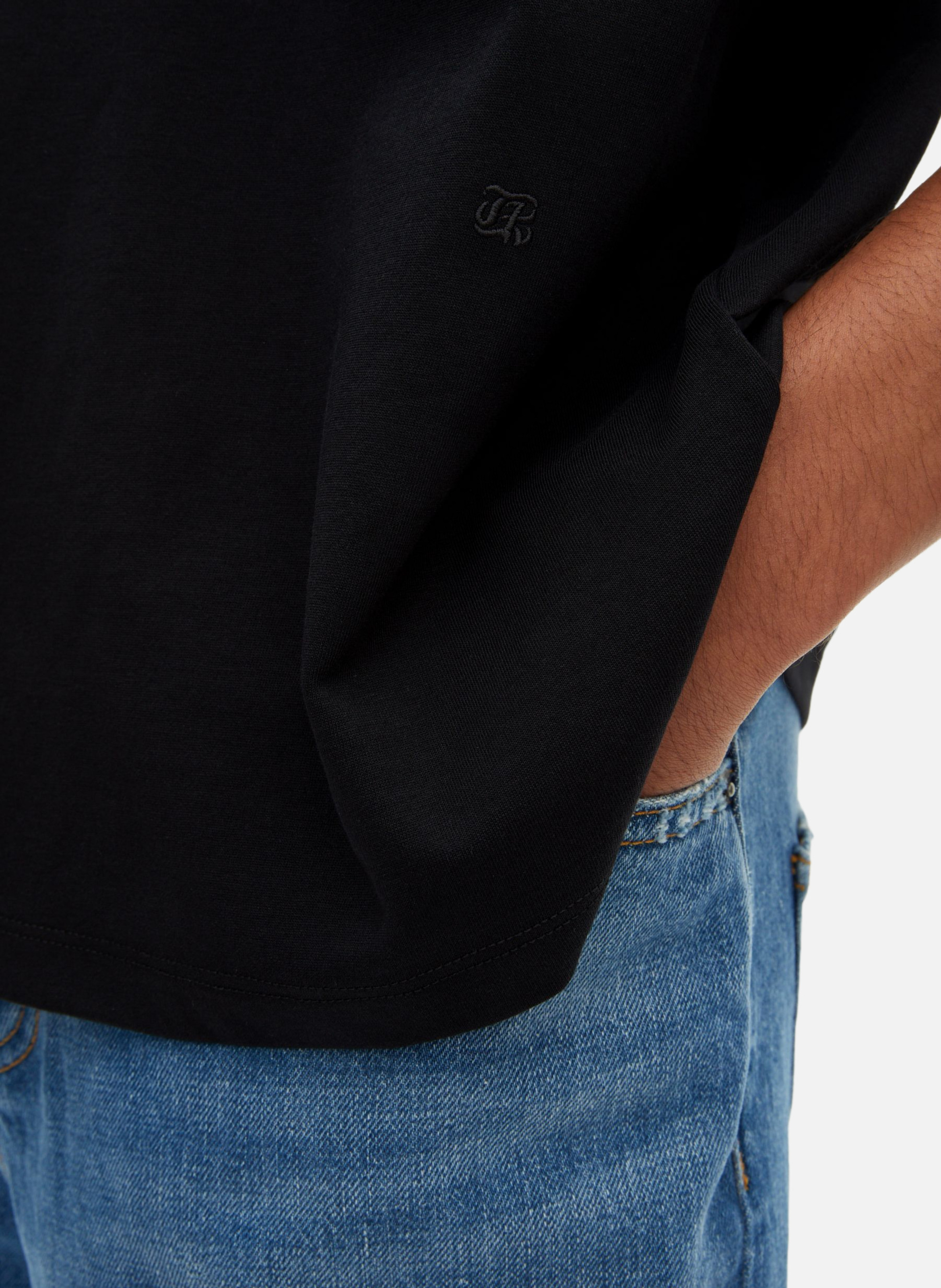 T-shirt mixte large uni THE KOOPLES Noir