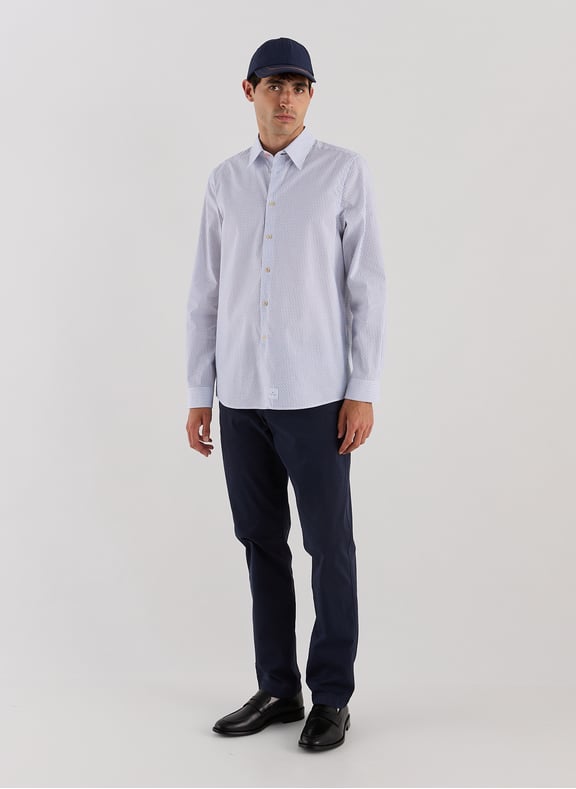 Chemise à rayures Blanc by PAUL SMITH PAUL SMITH Chemise à rayures Blanc