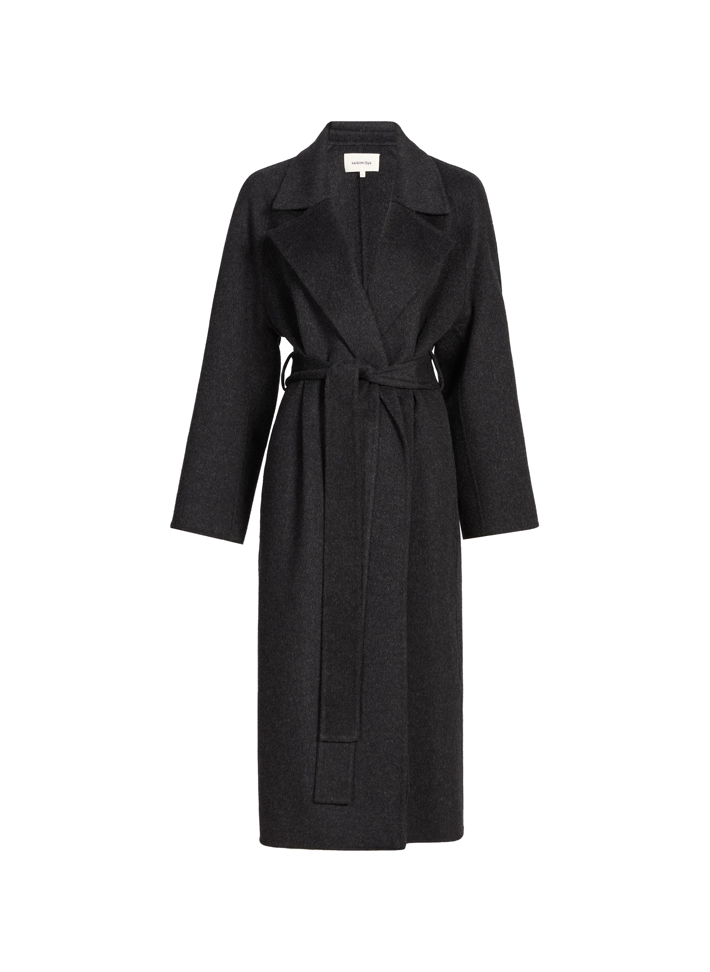 Manteau Warmor en laine mélangée SAISON 1865 Gris