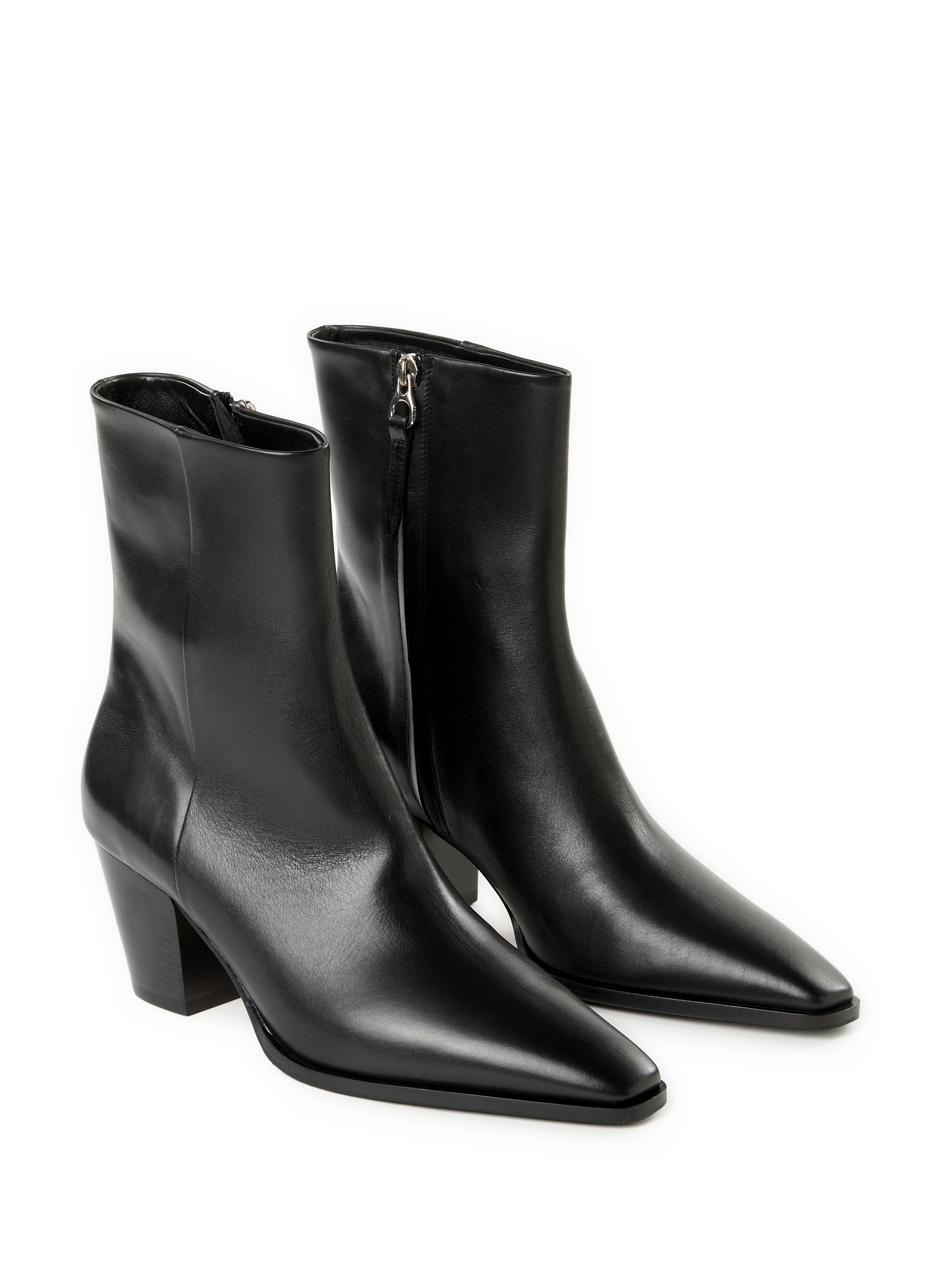 Bottines Hedvig en cuir AEYDE Noir