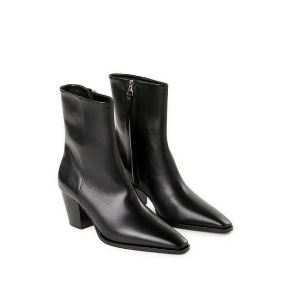 Aeyde Bottines Hedvig En Cuir In Black