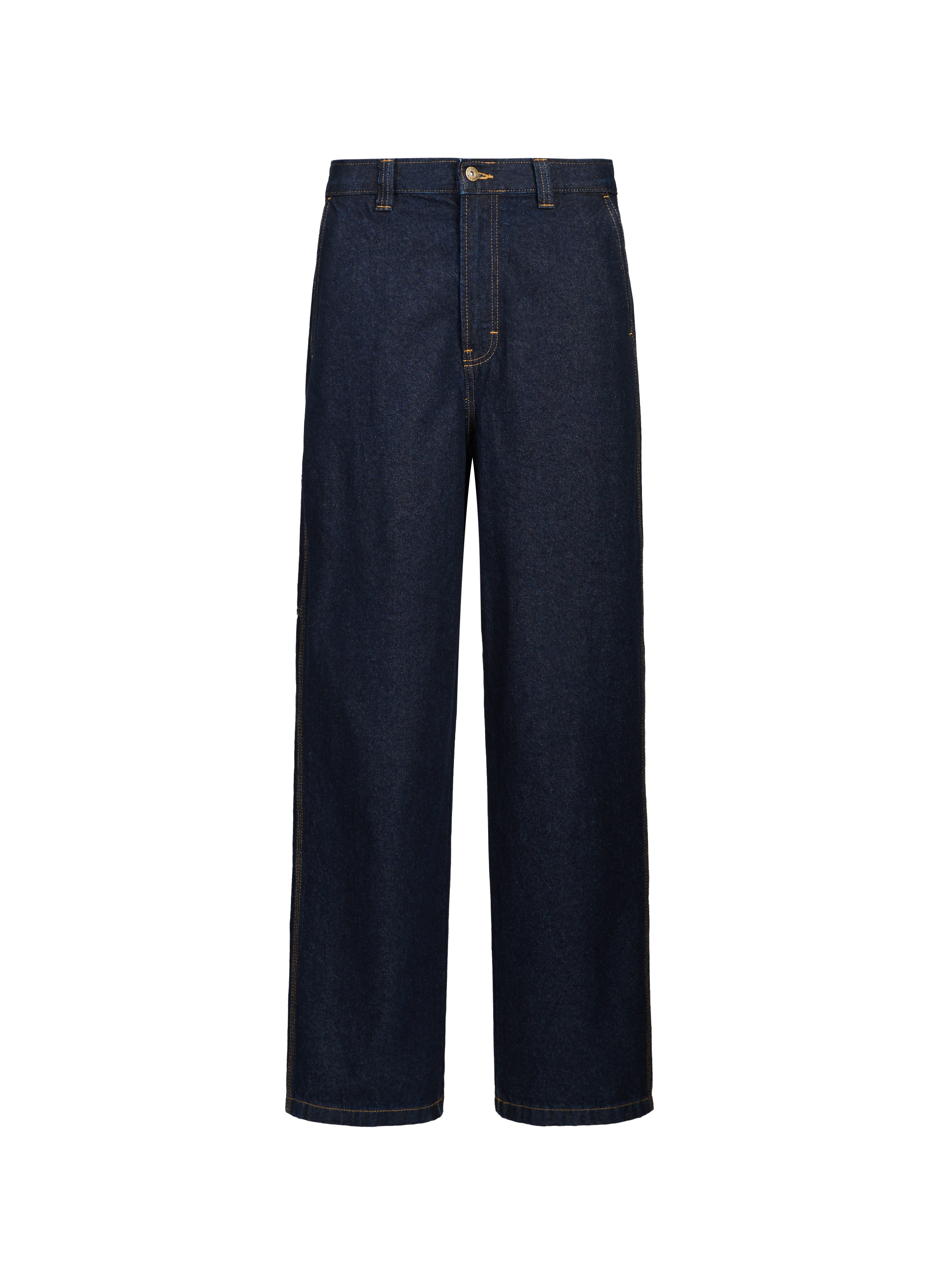 DICKIES Loose cotton Jeans Blue