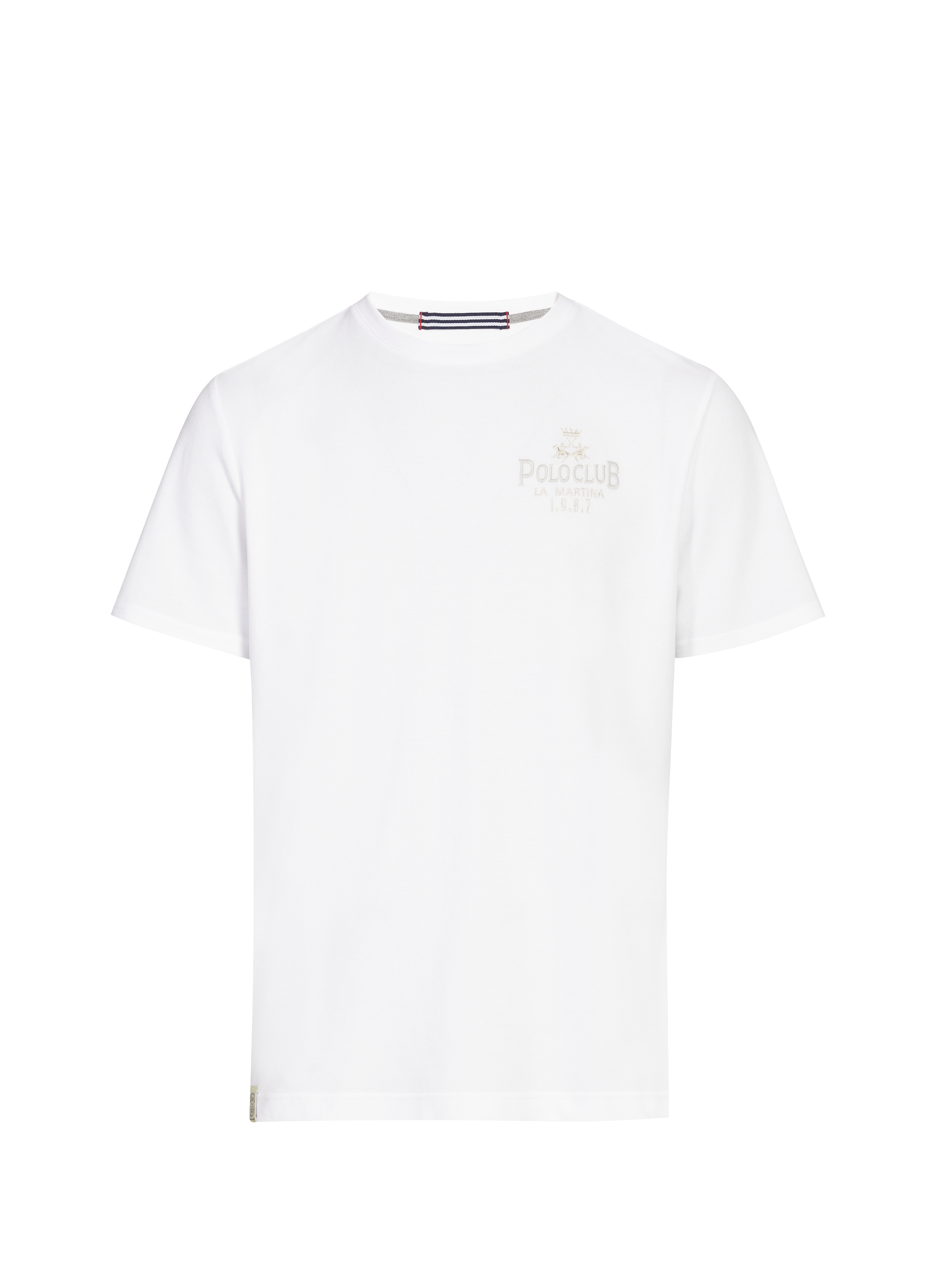 LA MARTINA Cotton blend T-shirt White