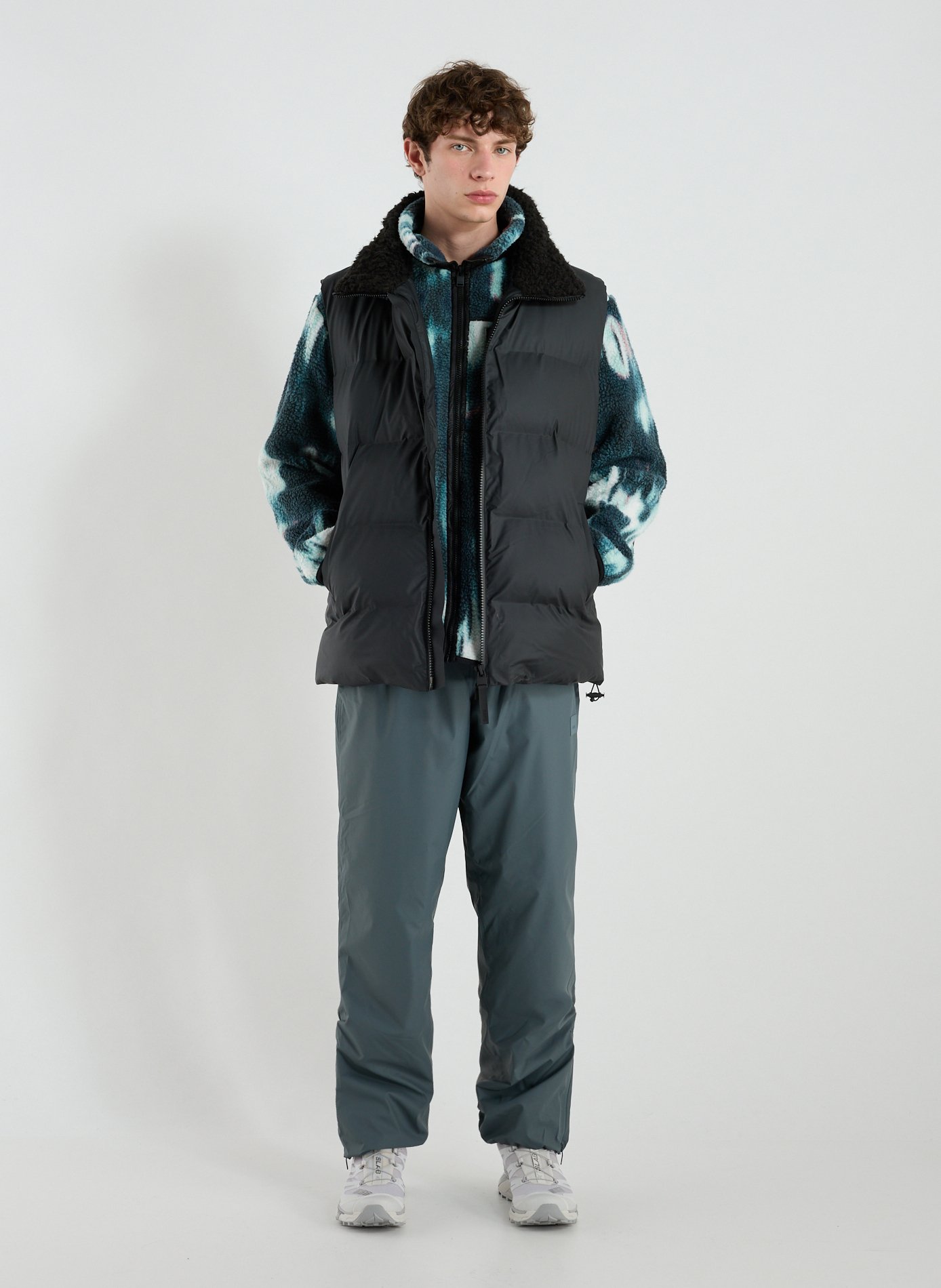 Padded gilet RAINS Black