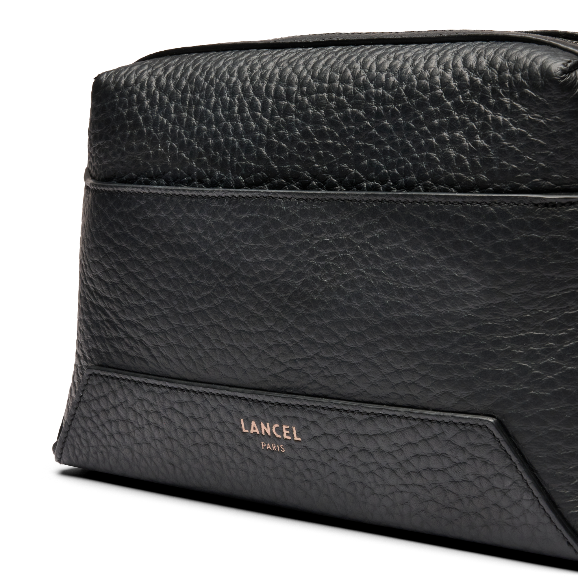 Sac caméra m milo de lancel en cuir LANCEL Noir