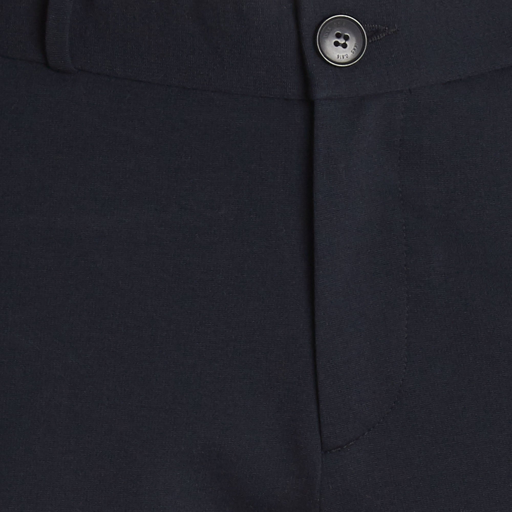 Pantalon slim en coton IKKS Bleu