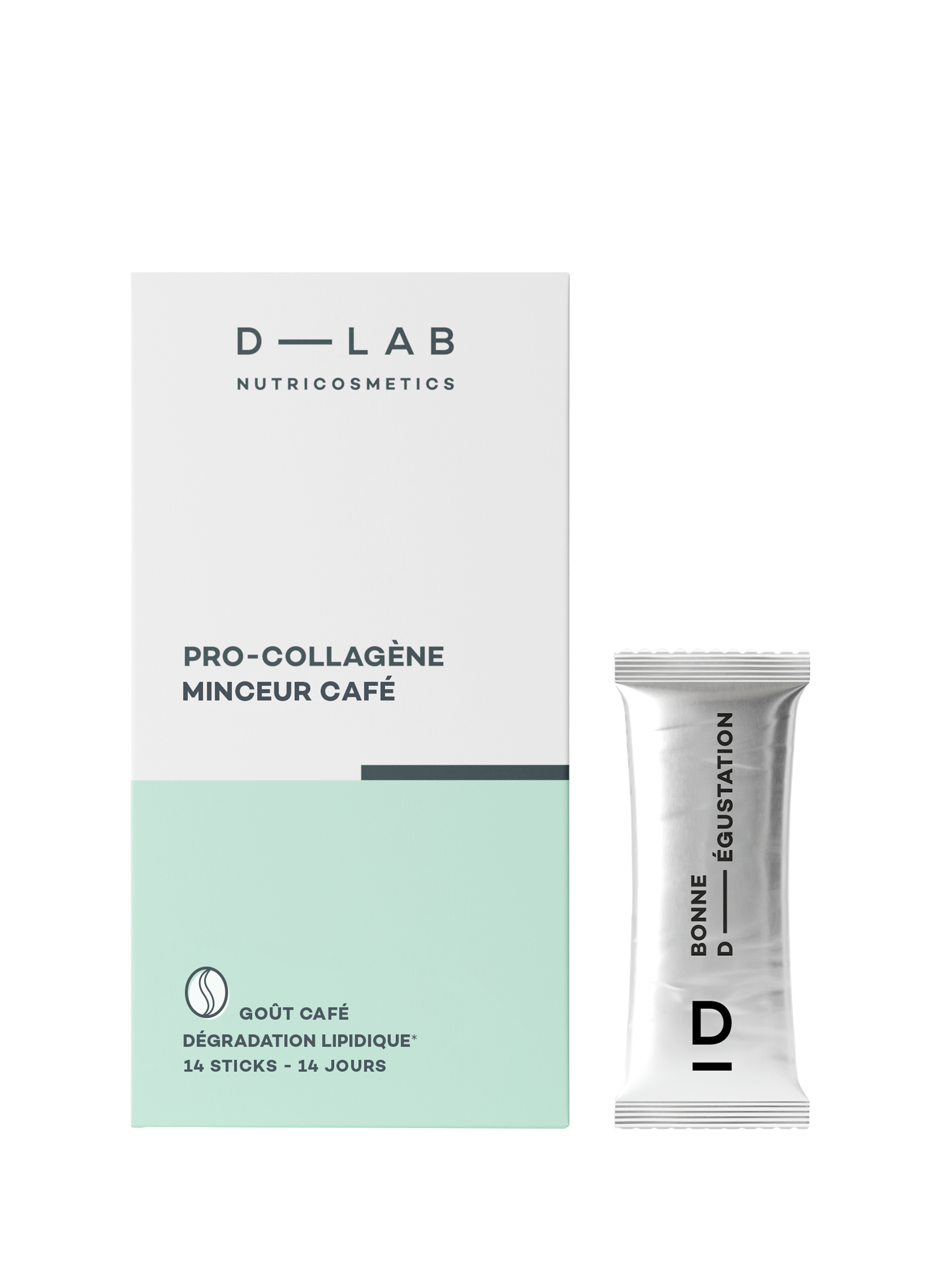 D-LAB NUTRICOSMETICS Pro-Collagen Slimming Coffee - 14 Sticks No color