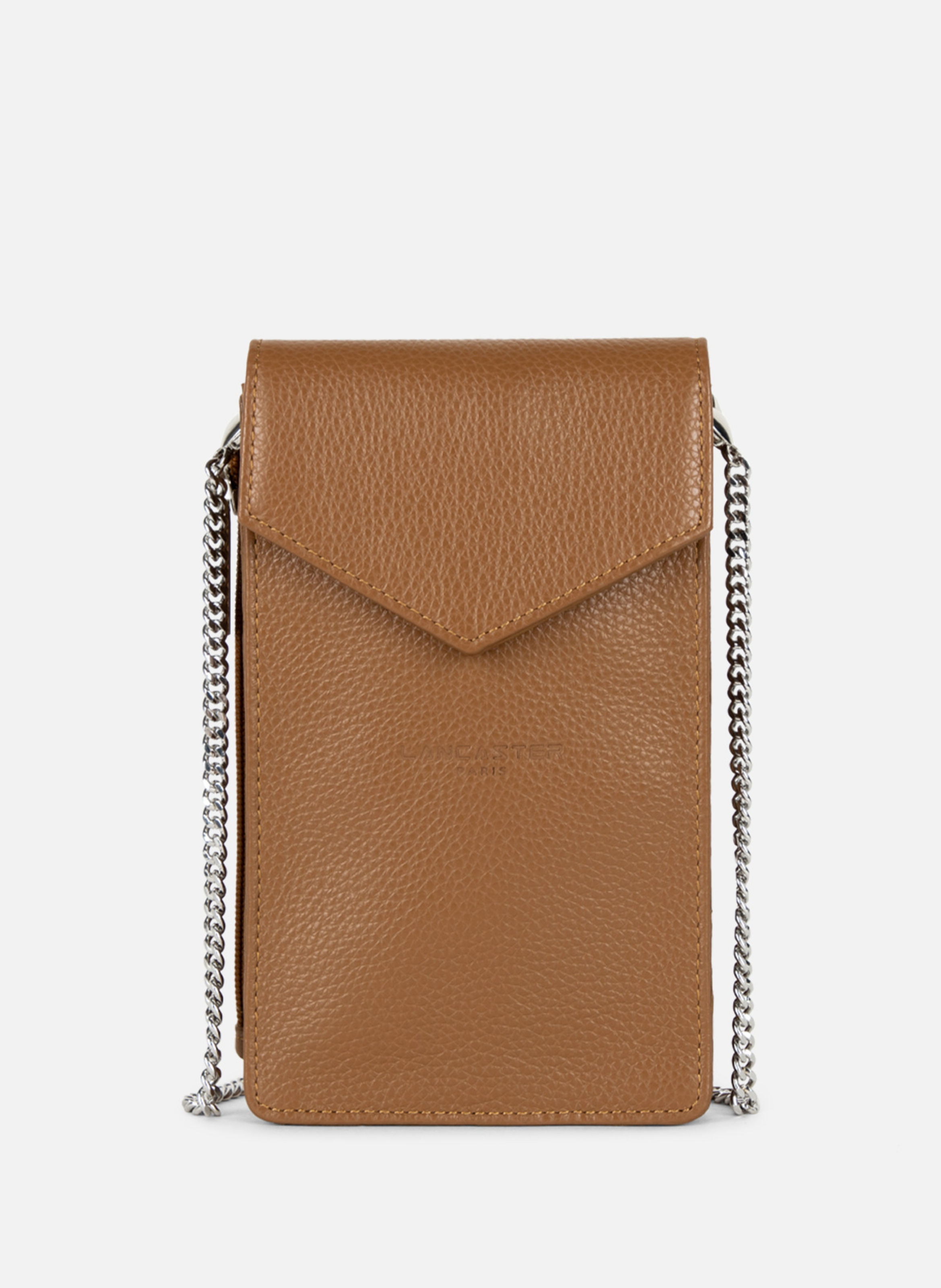 LANCASTER Smartphone holder - Foulonné PM Brown