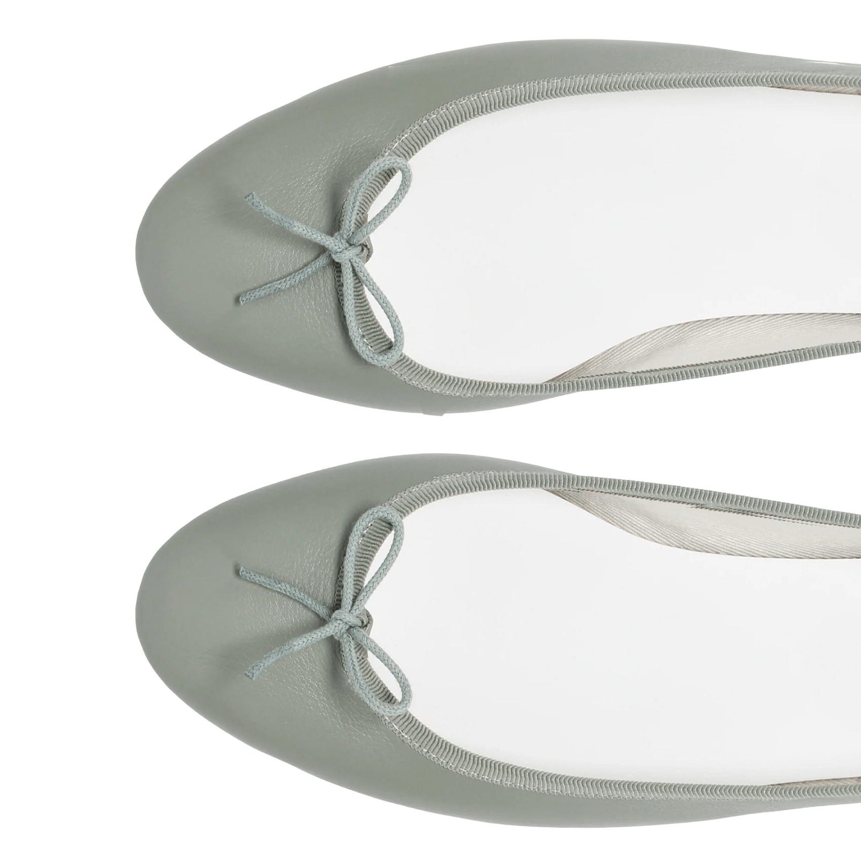 Ballerines en cuir cendrillon REPETTO Vert