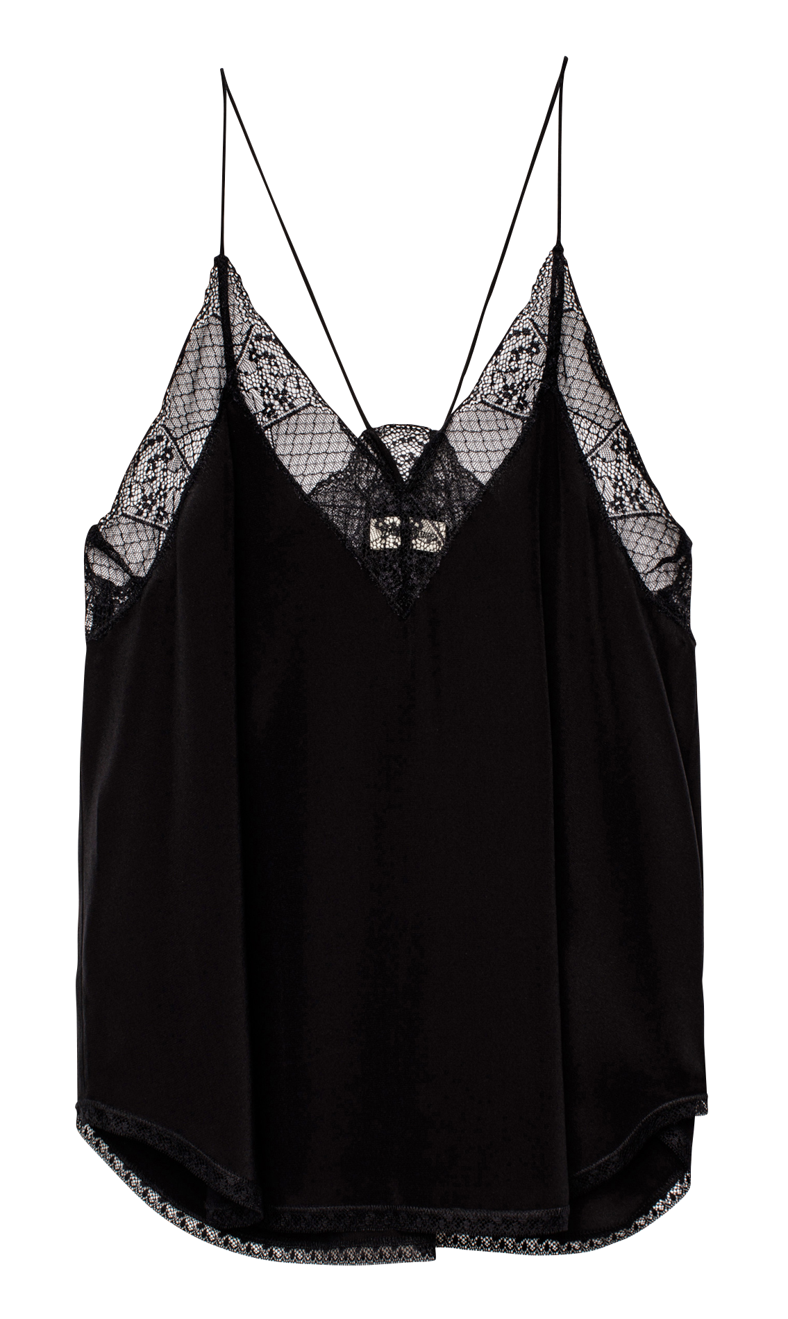 Caraco droit en soie christy ZADIG&VOLTAIRE Noir