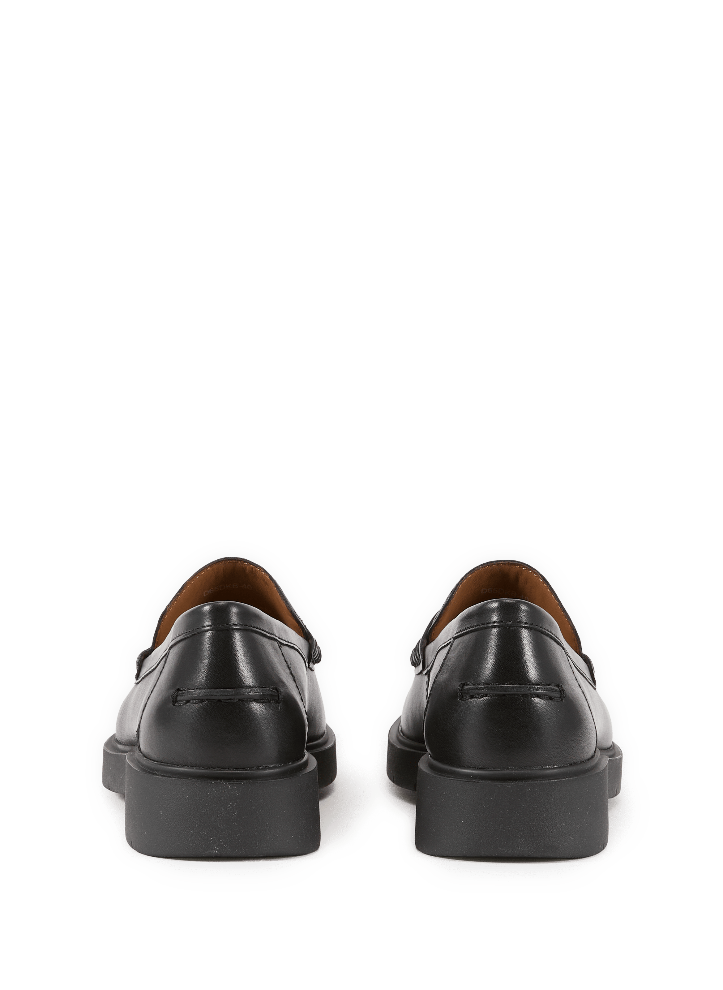 Mocassins Spherica EC1 B en cuir GEOX Noir