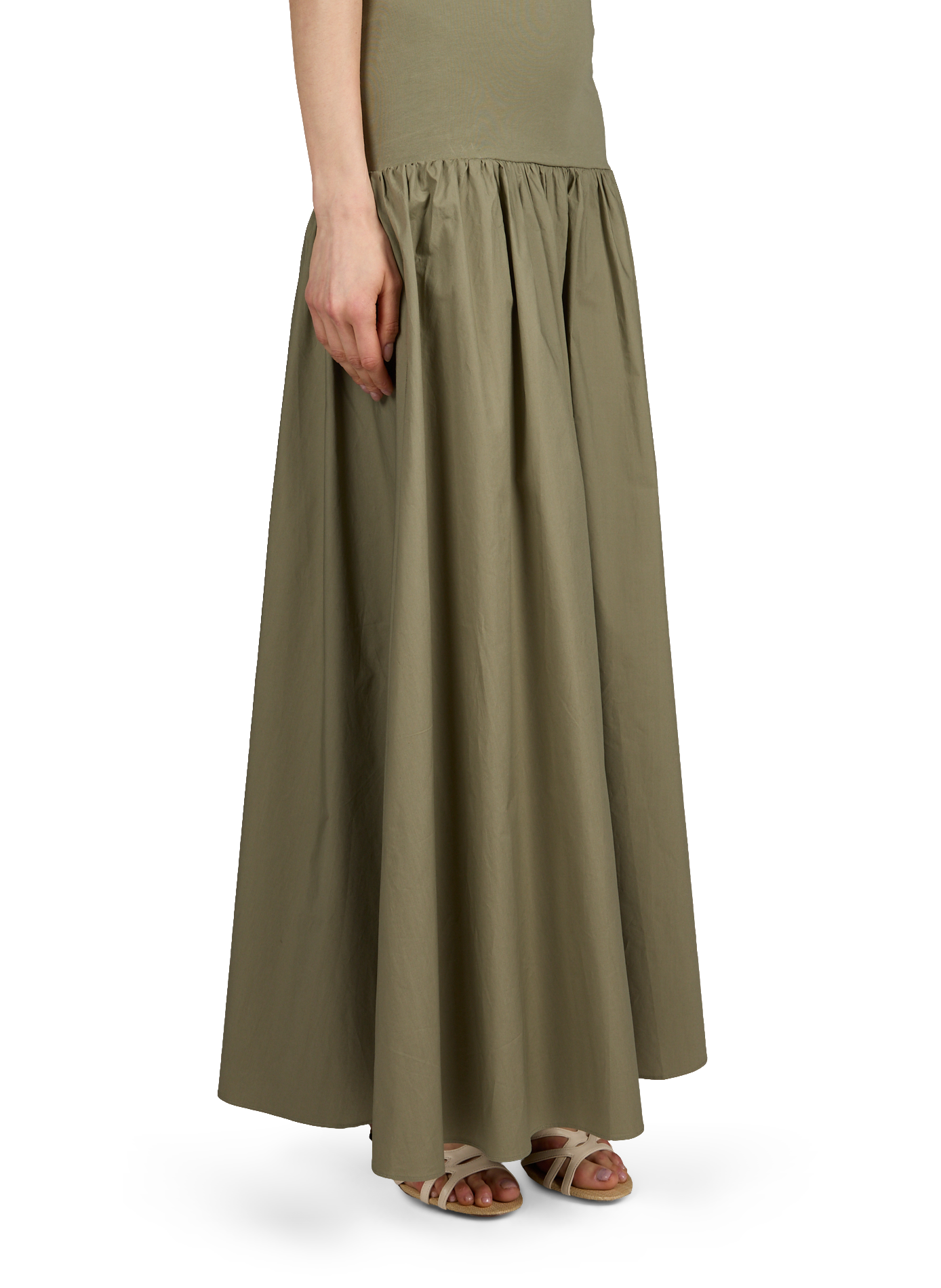 Robe longue Marc en coton BY MALENE BIRGER Vert