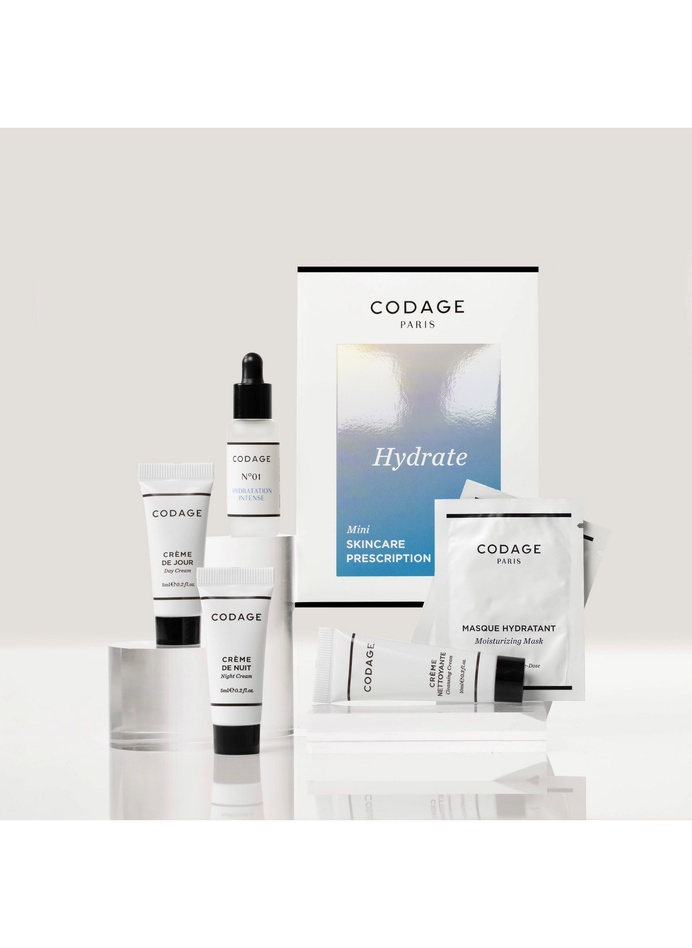 Mini Skincare Prescription Hydrate CODAGE No color