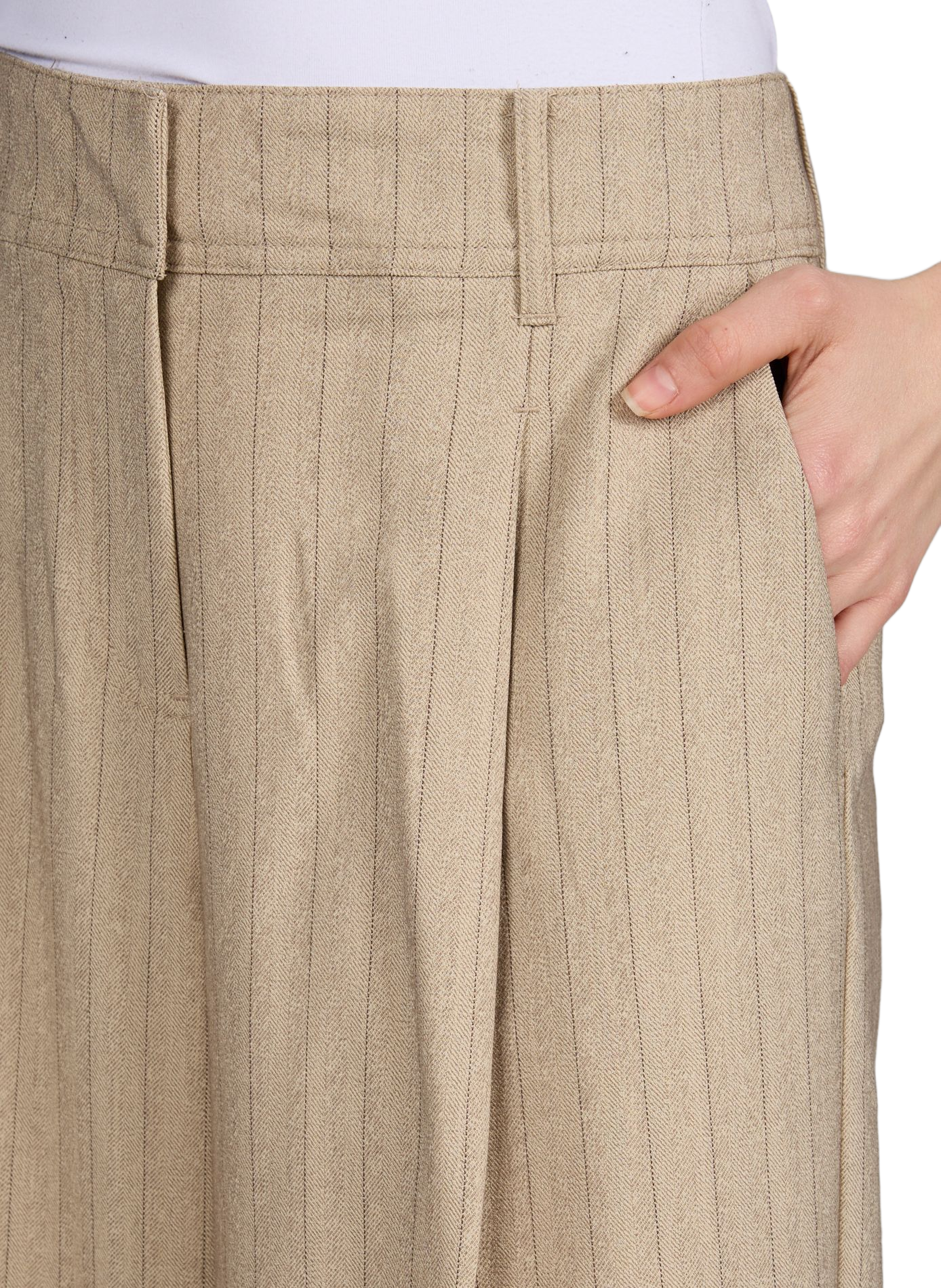 Pantalon large  ROUGE EDIT Gris