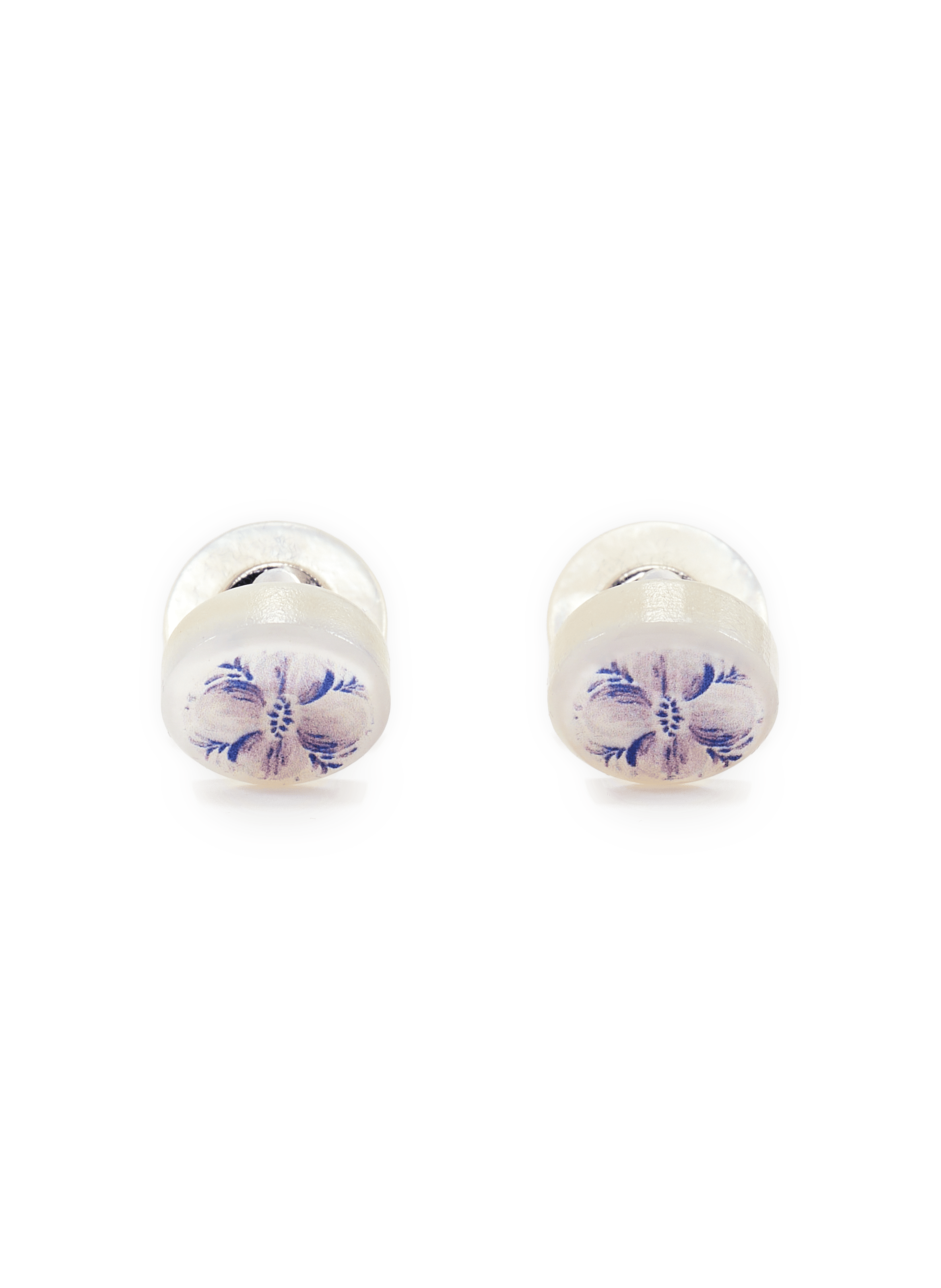 Boutons de manchette en soie ETON Multicolore