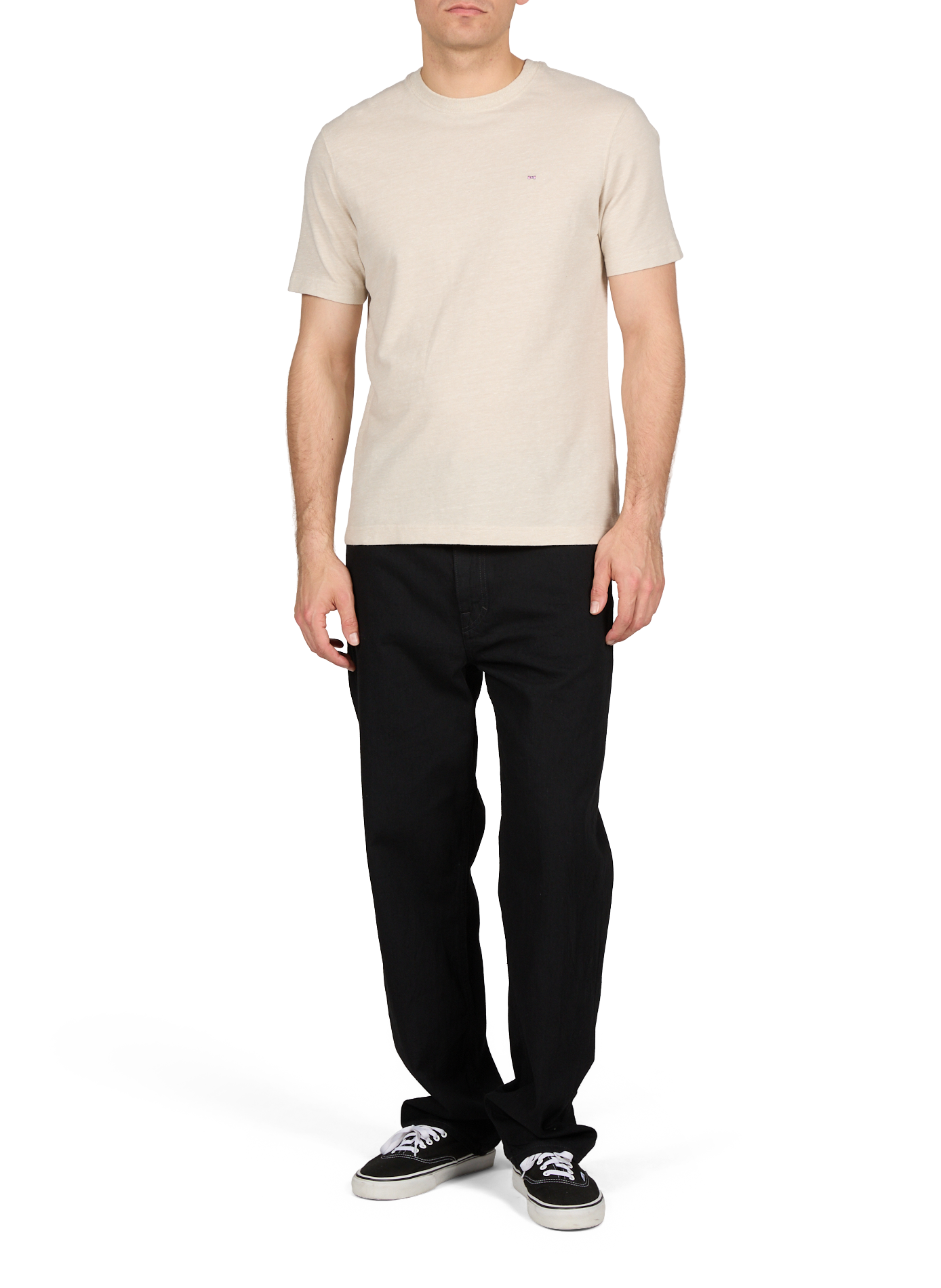 Straight cotton jeans CLOSED Black