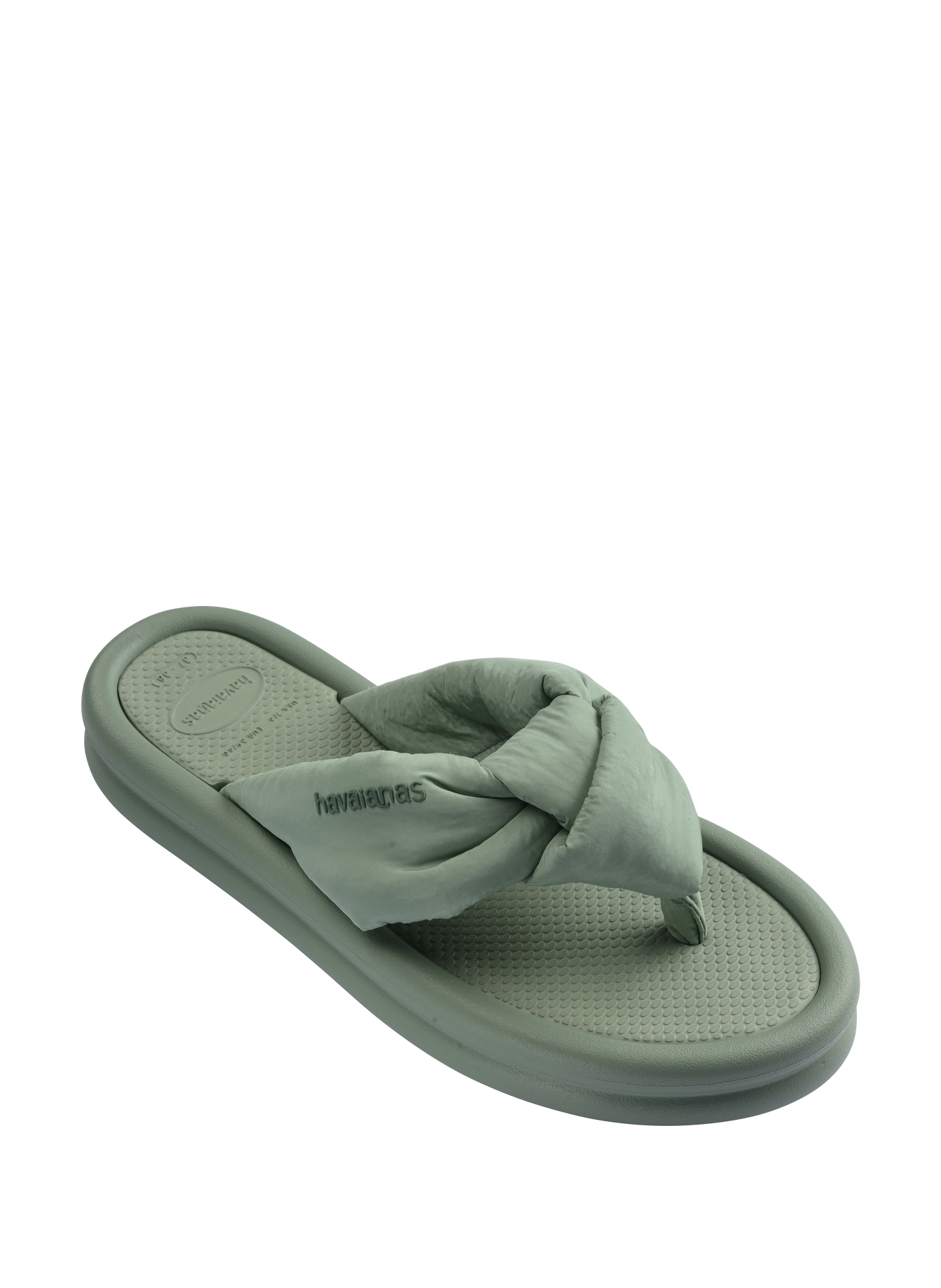 Tongs Over Puffed Up  HAVAIANAS Vert