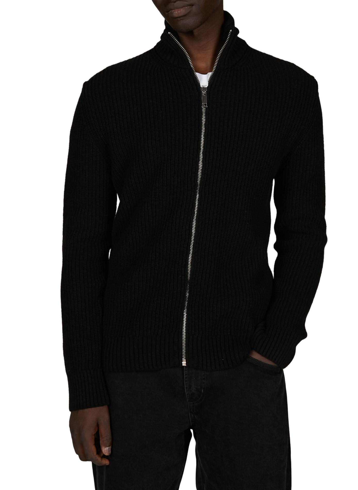 Gefil knitted cardigan AU PRINTEMPS PARIS Black