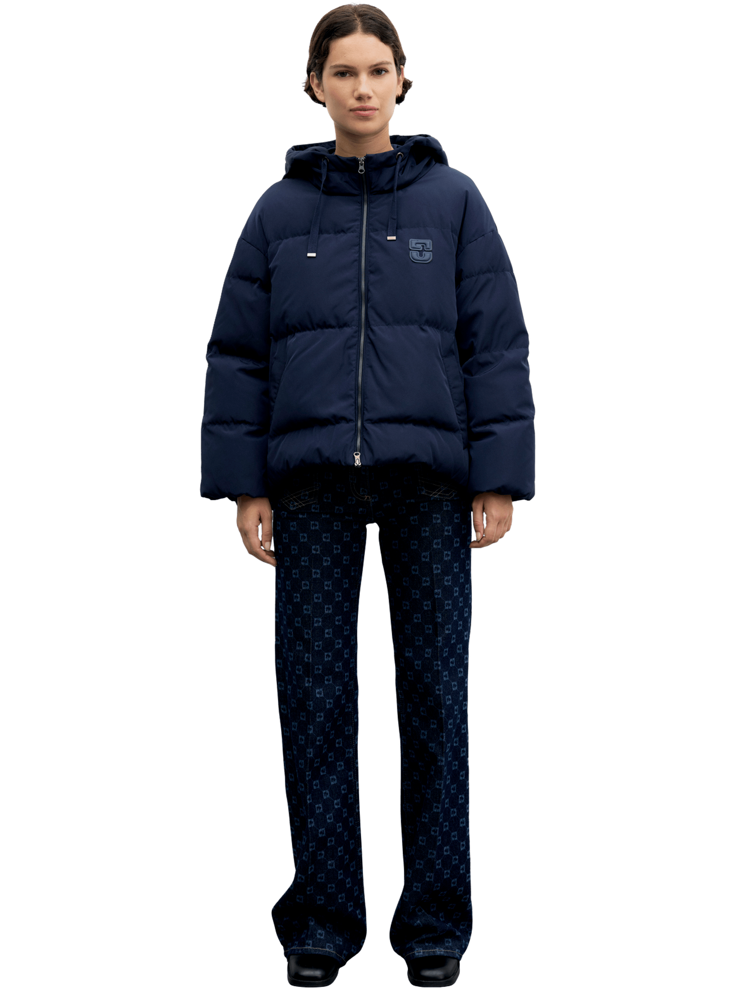 Doudoune courte à capuche - alie GERARD DAREL Bleu