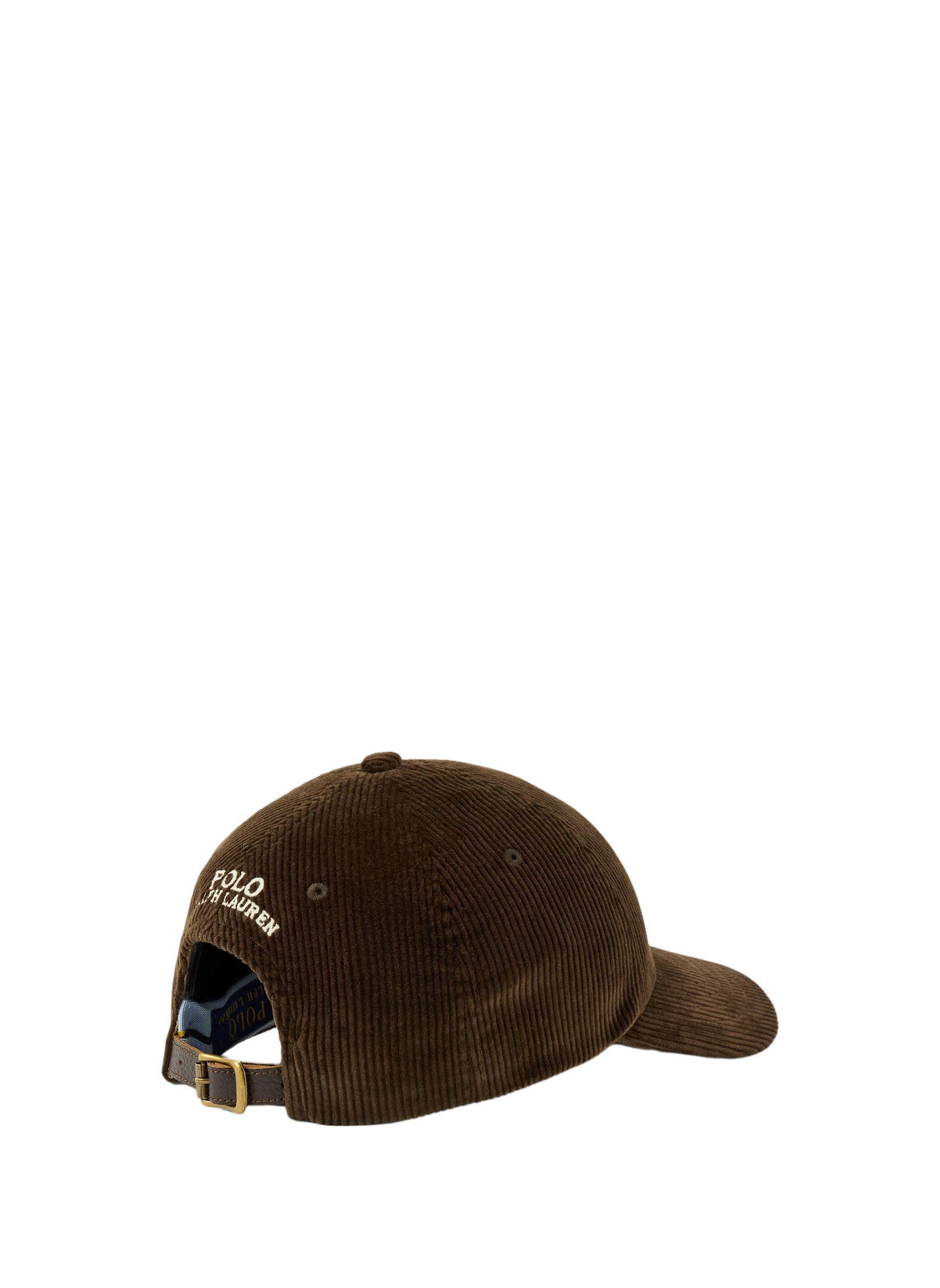 Casquette en velours côtelé POLO RALPH LAUREN Beige
