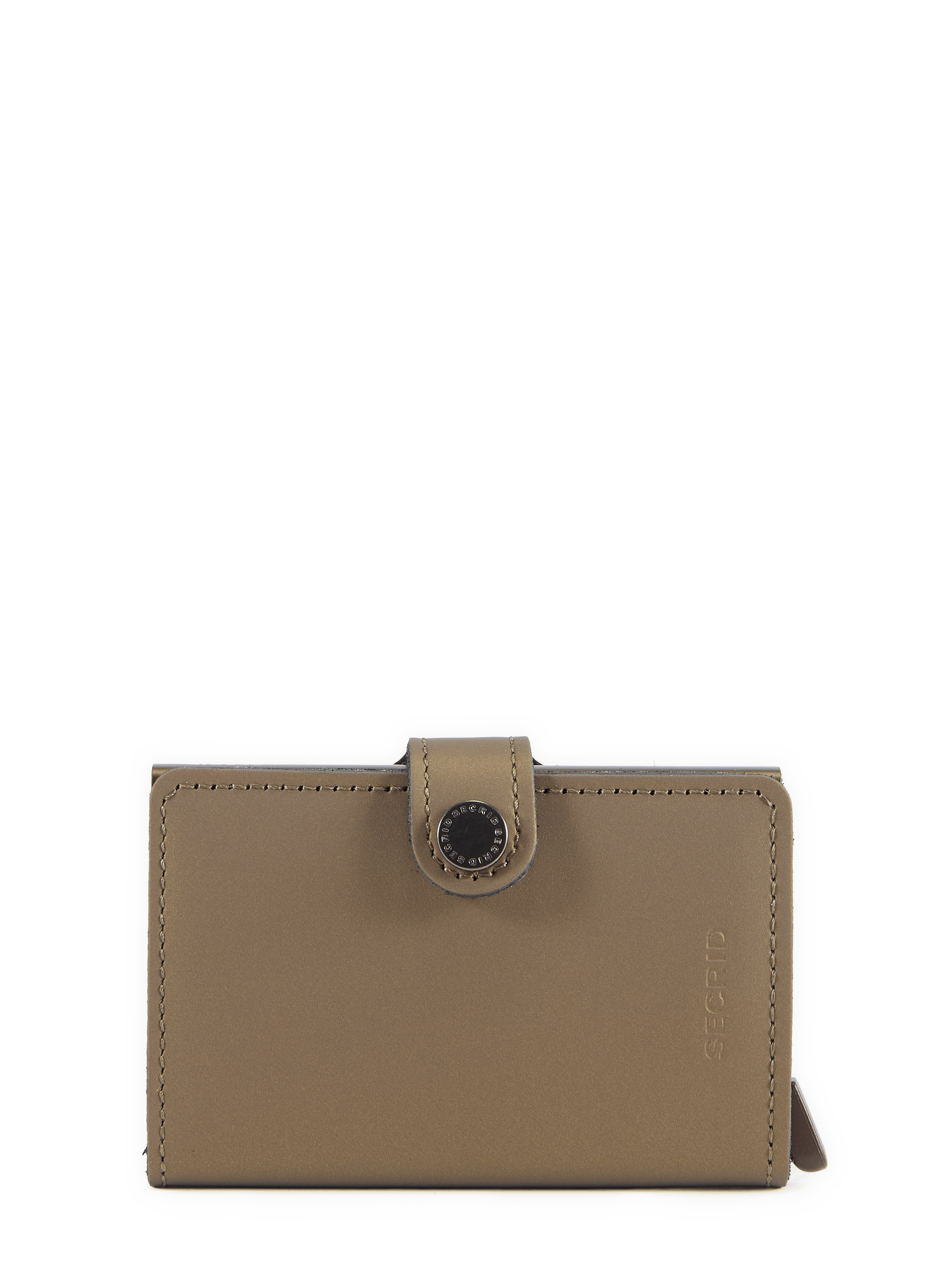 Porte-cartes en cuir mélangé SECRID Doré