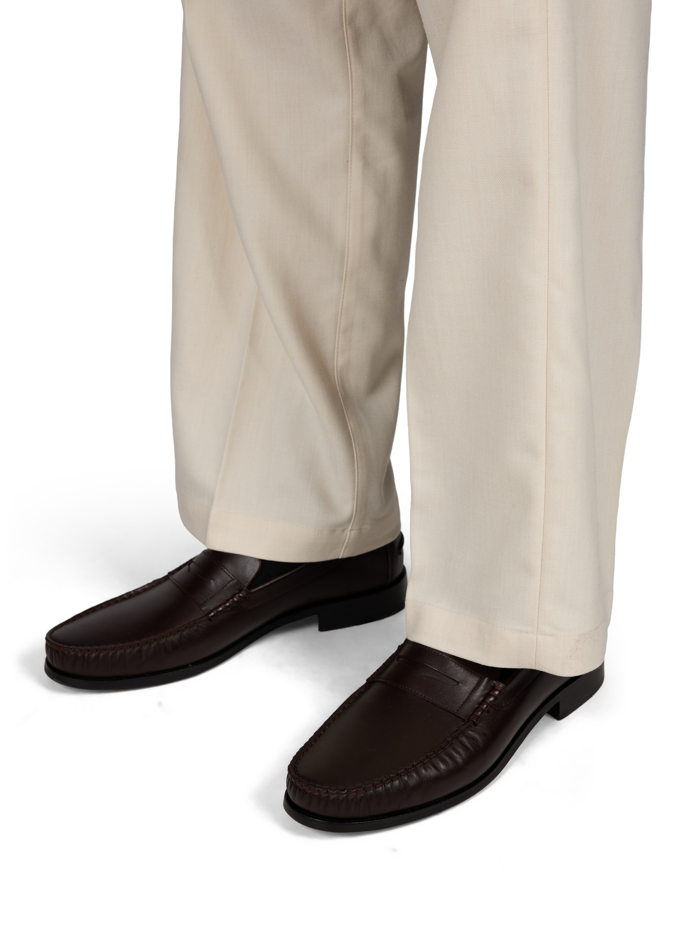 Leder-Mokassins HACKETT Braun